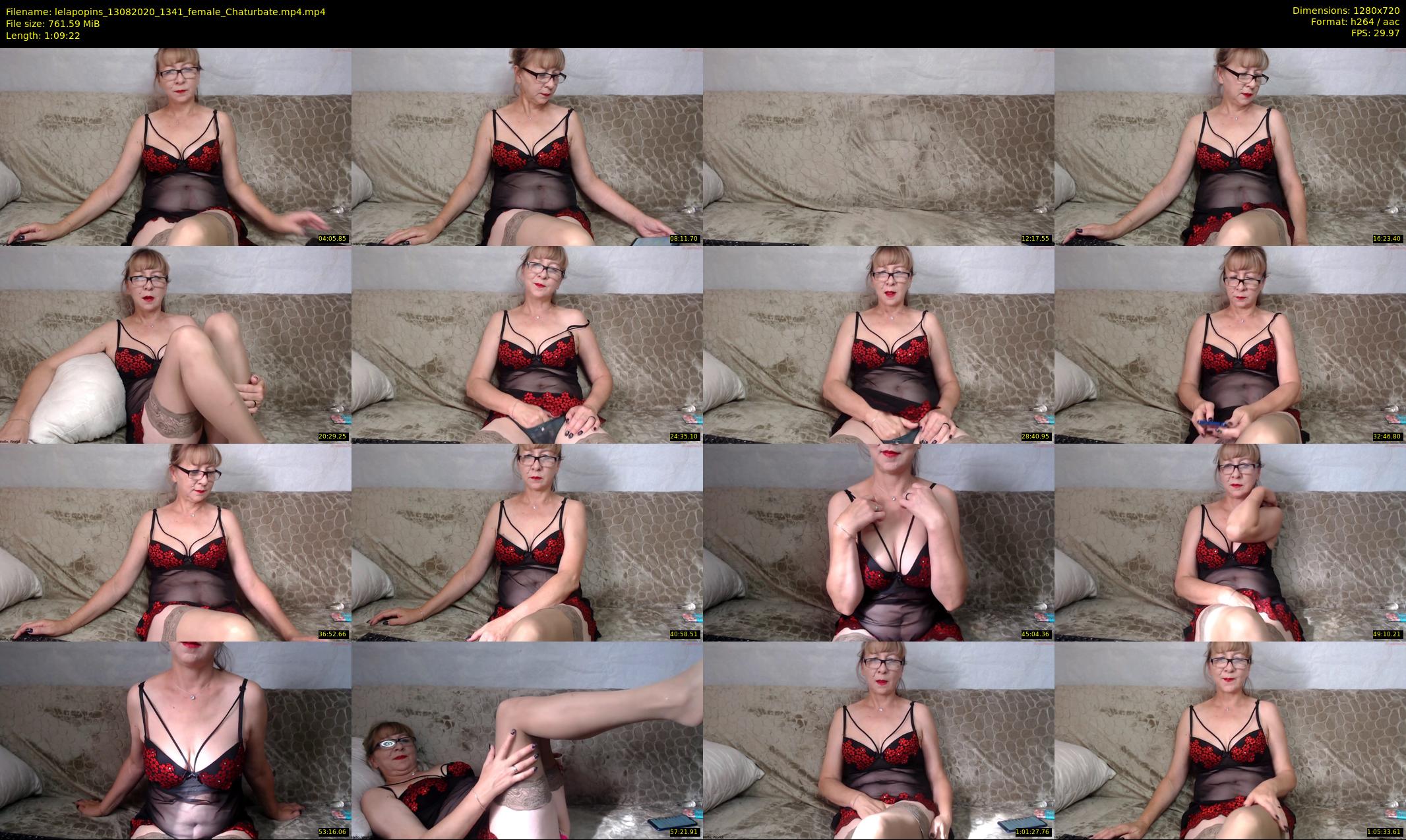 lelapopins — 70 minute Chaturbate female cam show recording, 720p, Aug 13, 2020
