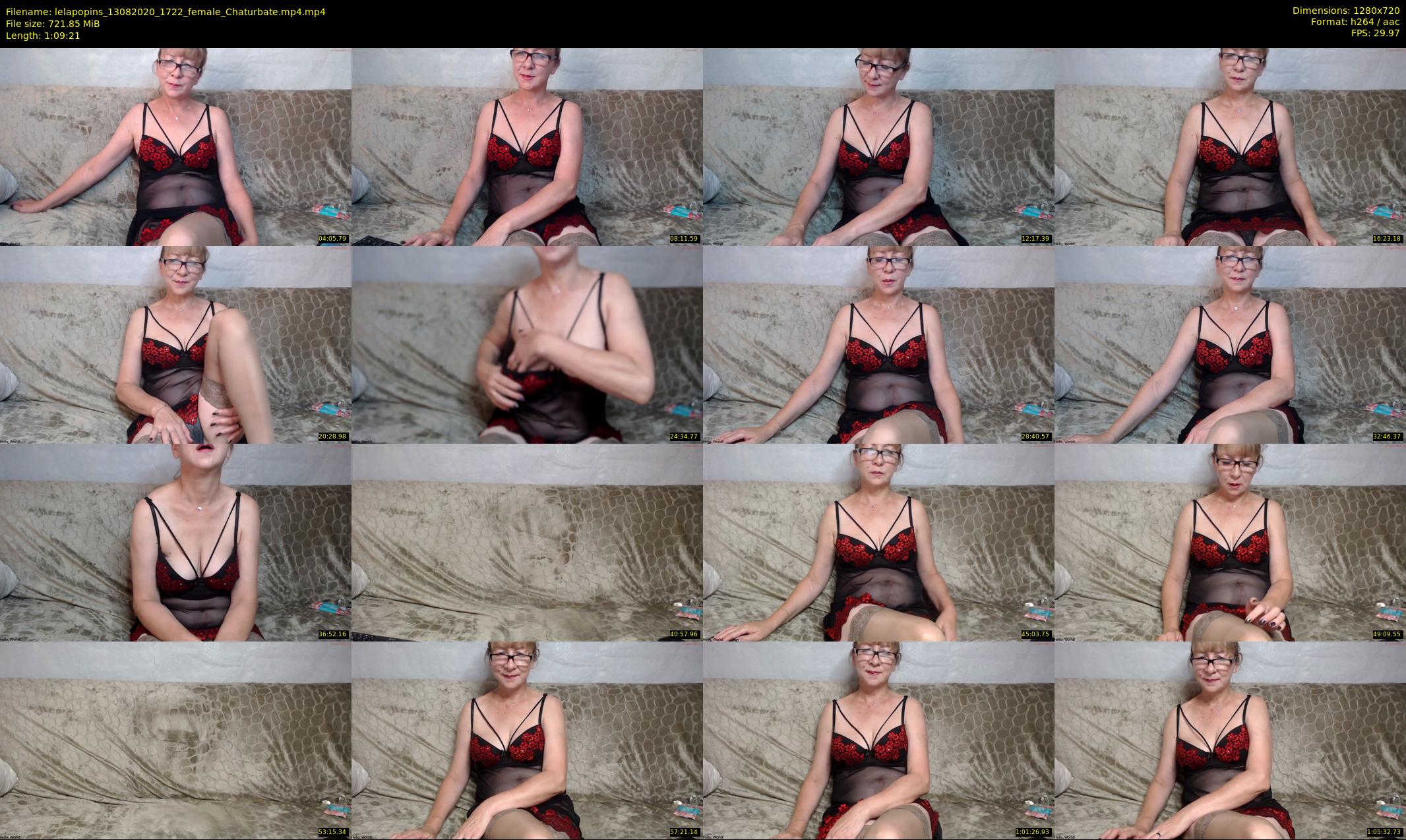 lelapopins — 70 minute Chaturbate female cam show recording, 720p, Aug 13, 2020