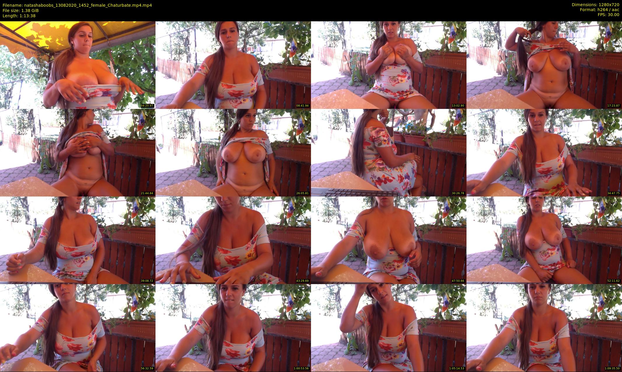 natashaboobs — 74 minute Chaturbate female cam show recording, 720p, Aug 13, 2020