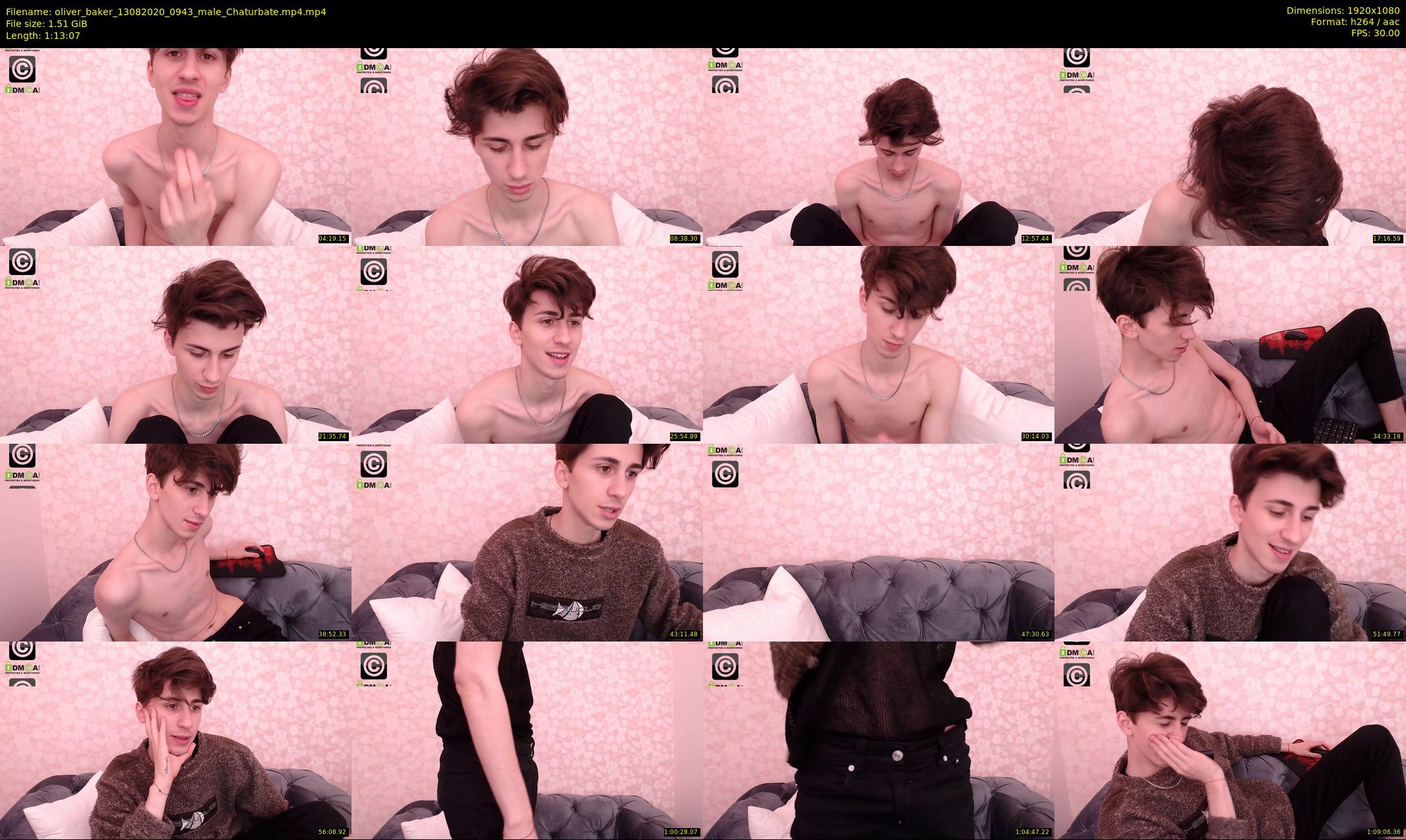 oliver_baker — 74 minute Chaturbate male cam show recording, 1080p, Aug 13, 2020