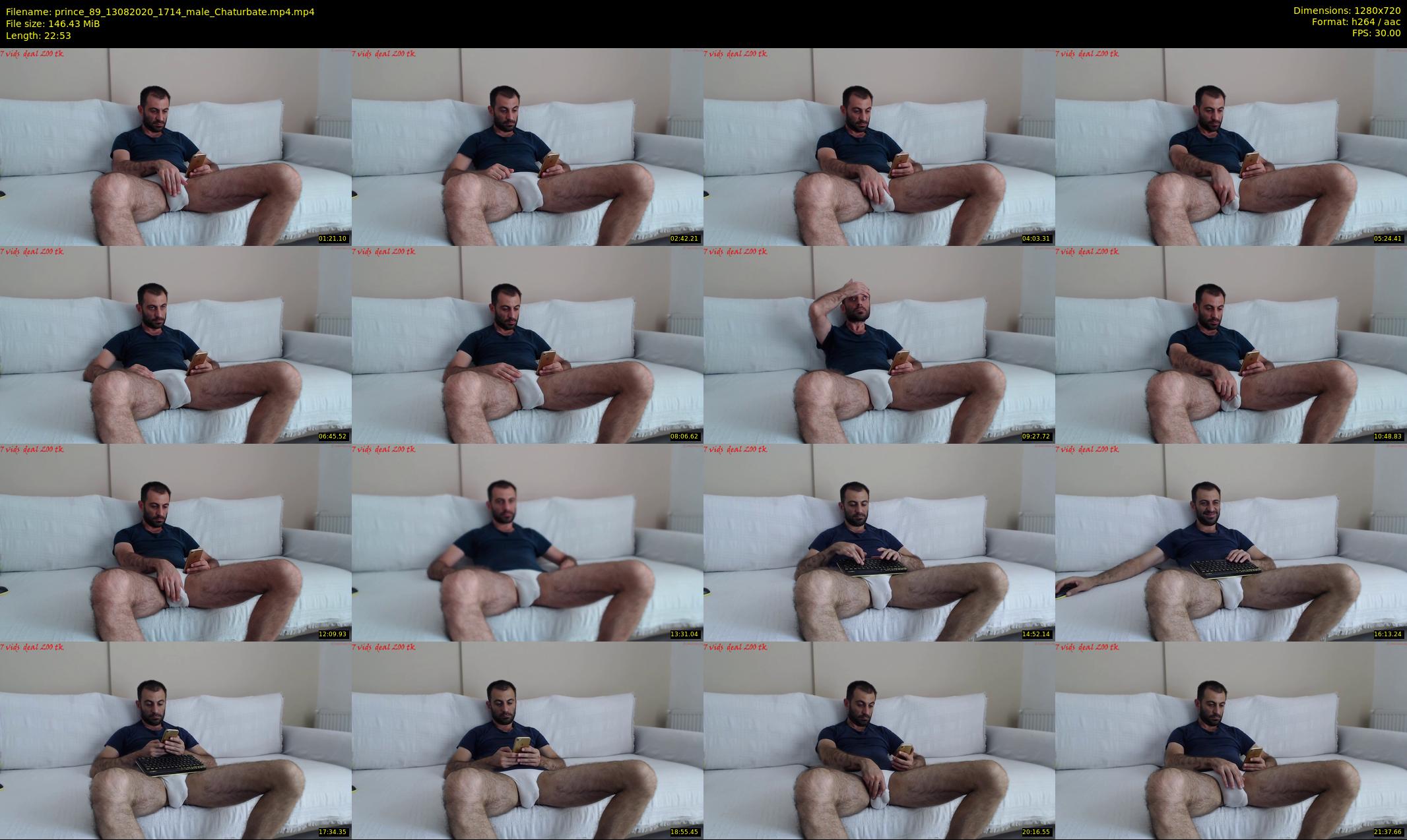 prince_89 — 23 minute Chaturbate male cam show recording, 720p, Aug 13, 2020