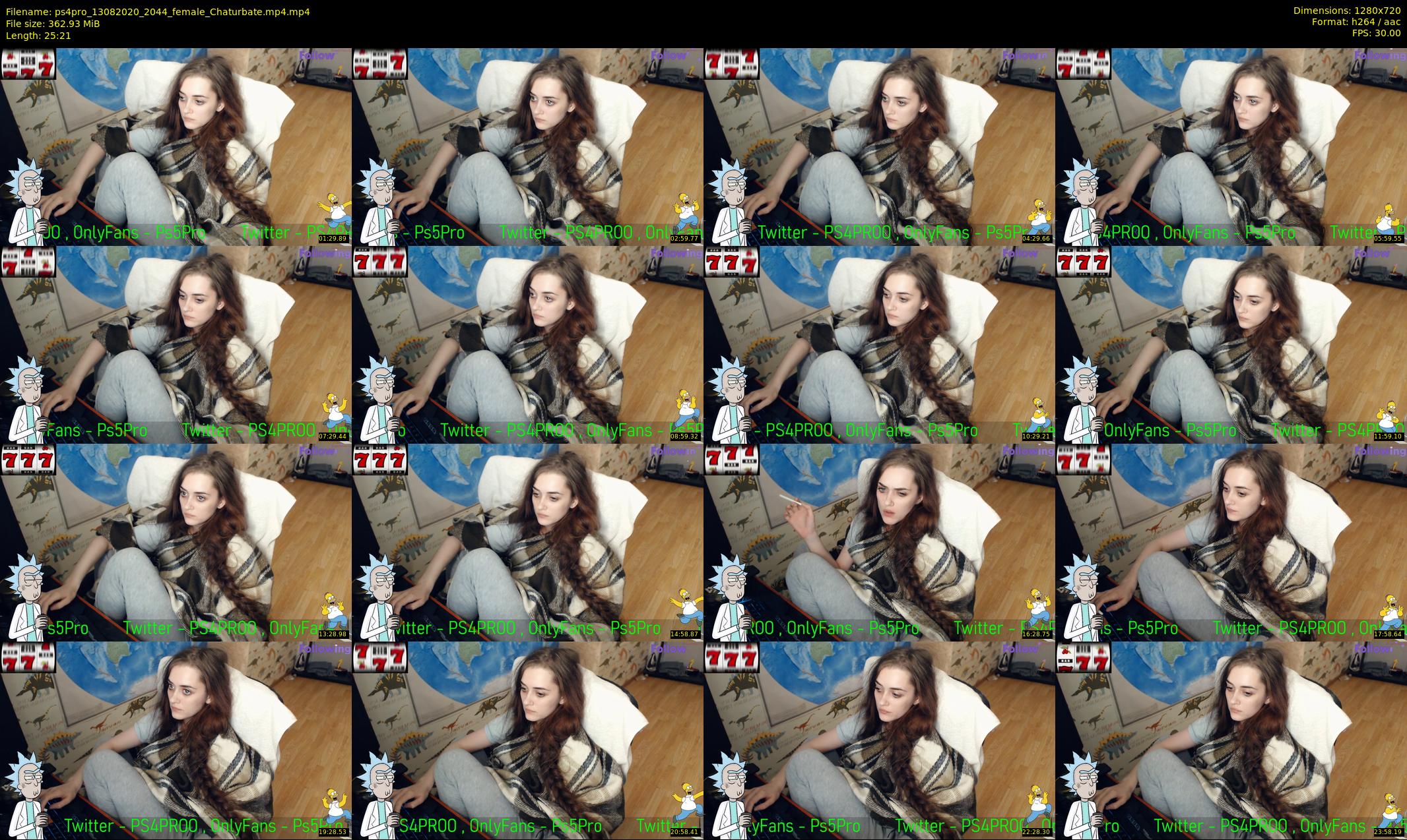 ps4pro — 26 minute Chaturbate female cam show recording, 720p, Aug 13, 2020