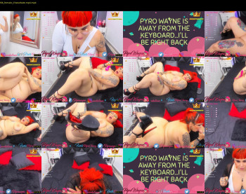 pyrowayne — 49 minute Chaturbate female cam show recording, 720p, Aug 14, 2020