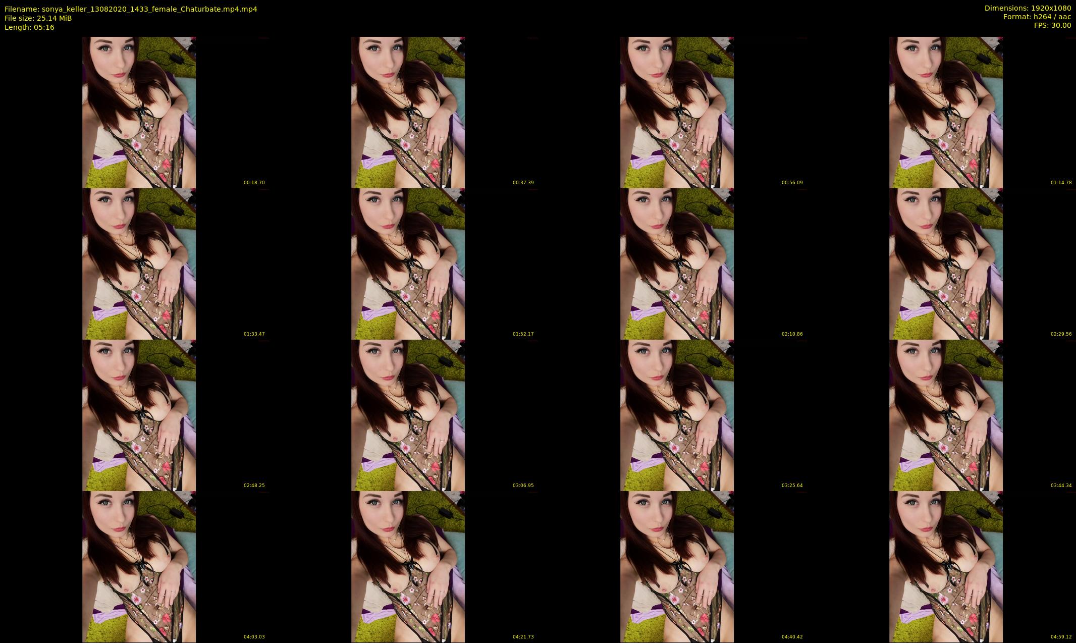 sonya_keller — 6 minute Chaturbate female cam show recording, 1080p, Aug 13, 2020