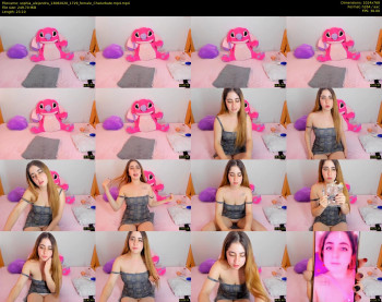 sophia_alejandra — 24 minute Chaturbate female cam show recording, 720p, Aug 13, 2020