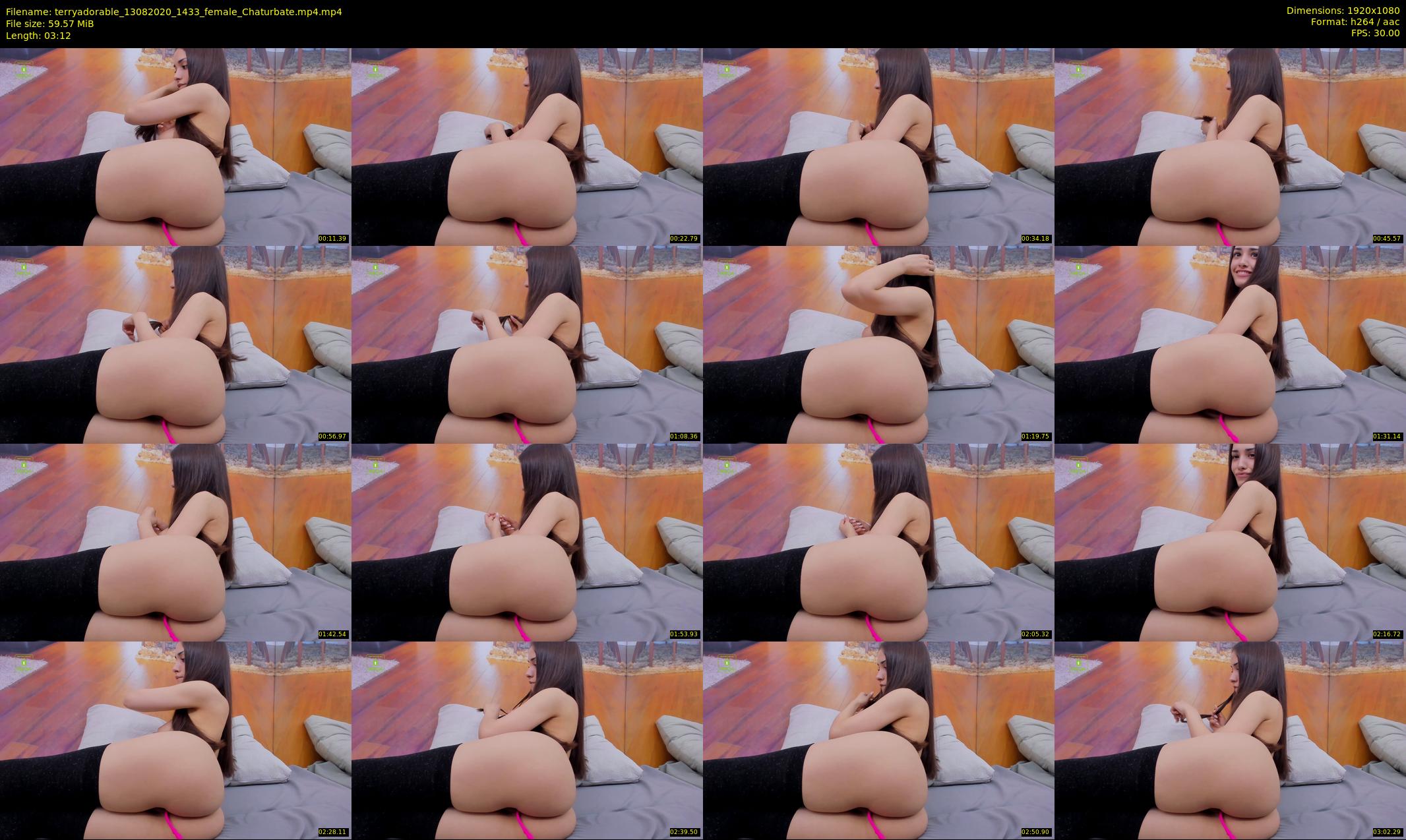terryadorable — 4 minute Chaturbate female cam show recording, 1080p, Aug 13, 2020