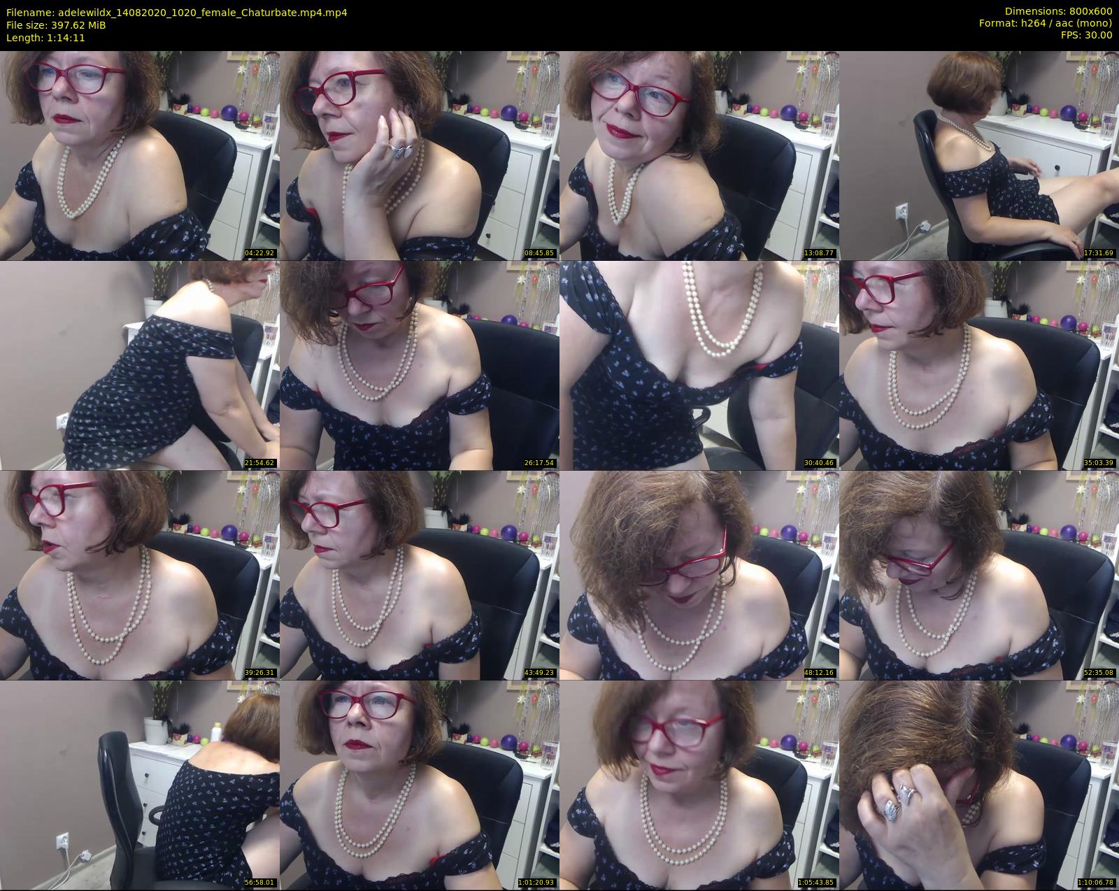adelewildx — 75 minute Chaturbate female cam show recording, 480p, Aug 14, 2020