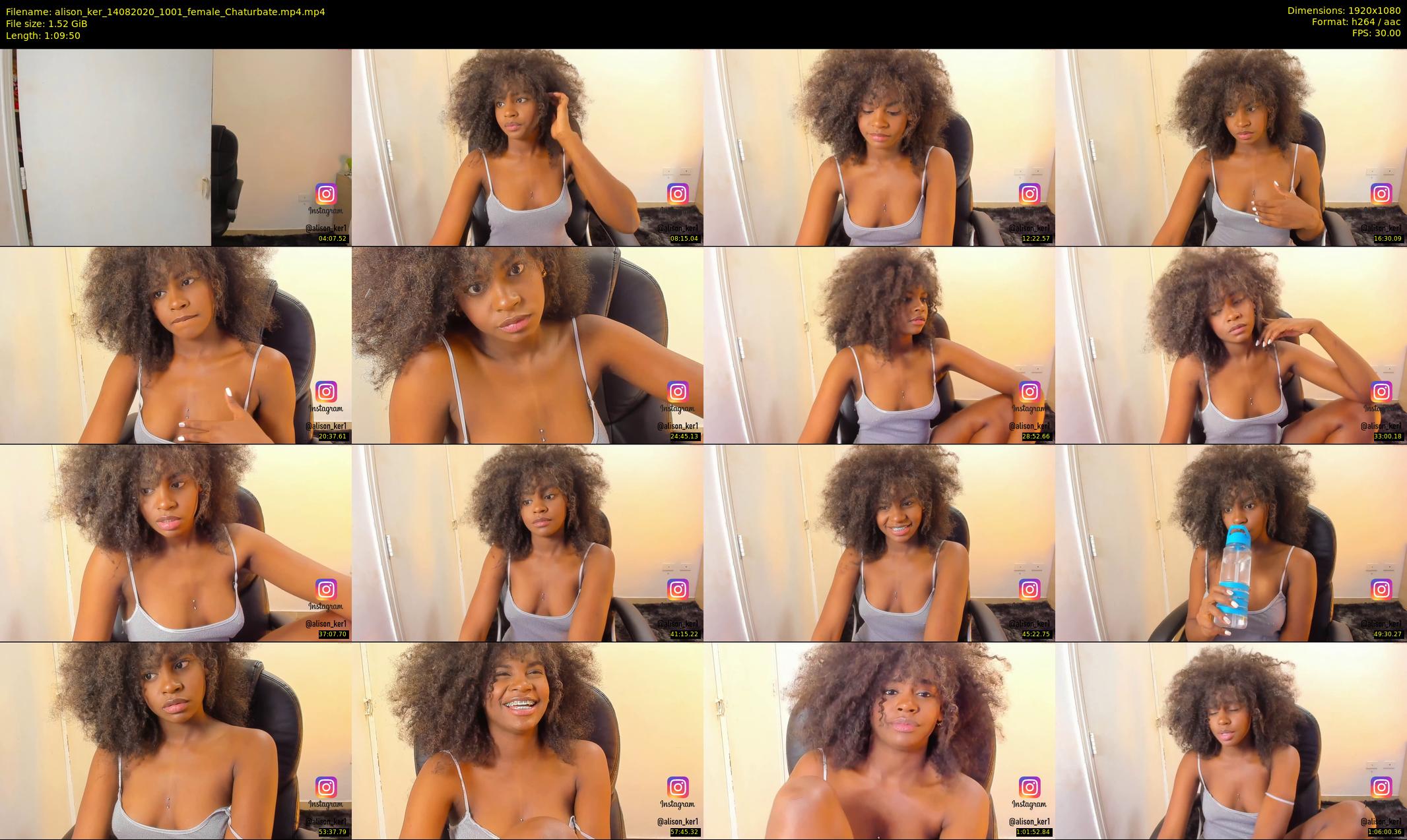 alison_ker — 70 minute Chaturbate female cam show recording, 1080p, Aug 14, 2020