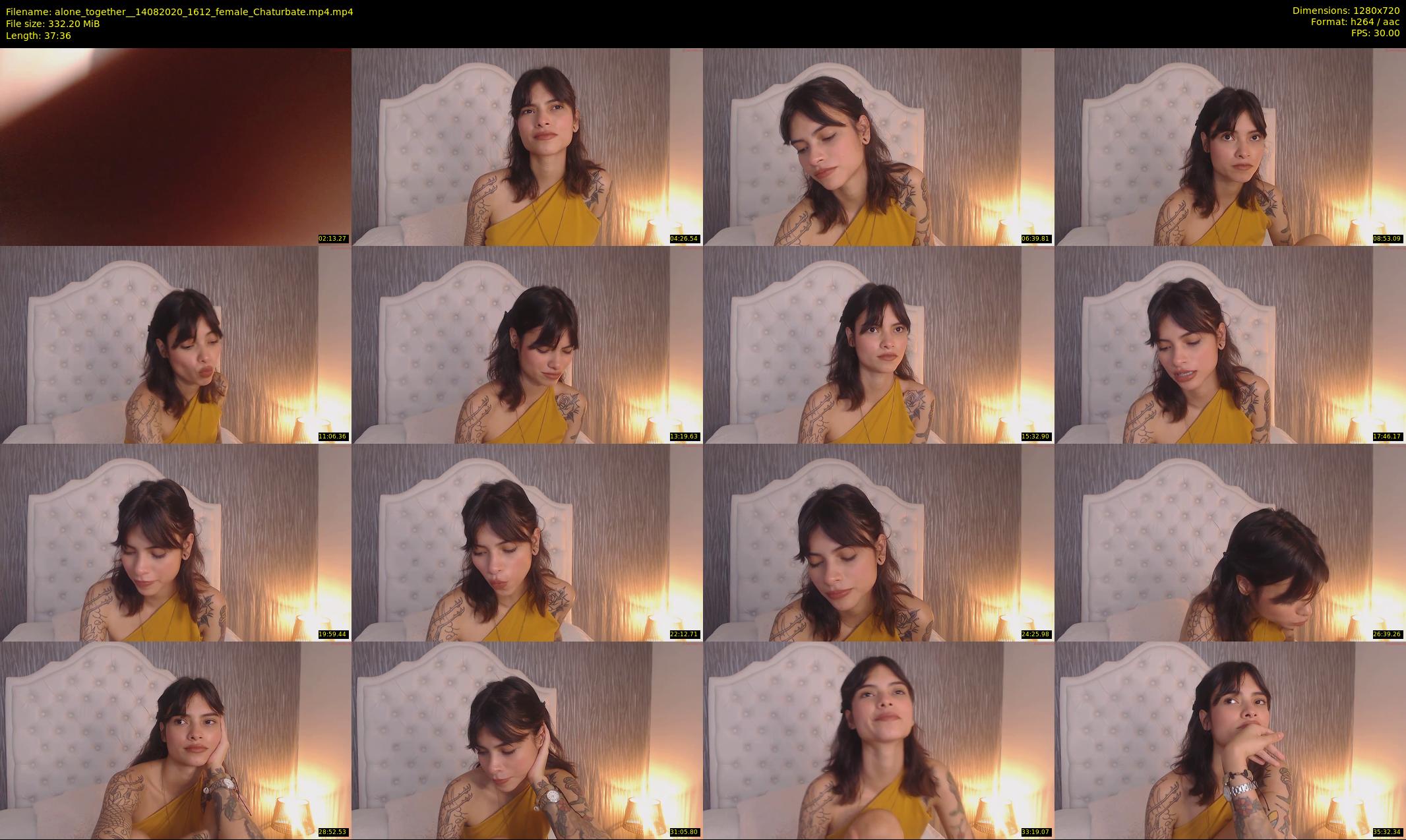 alone_together_ — 38 minute Chaturbate female cam show recording, 720p, Aug 14, 2020