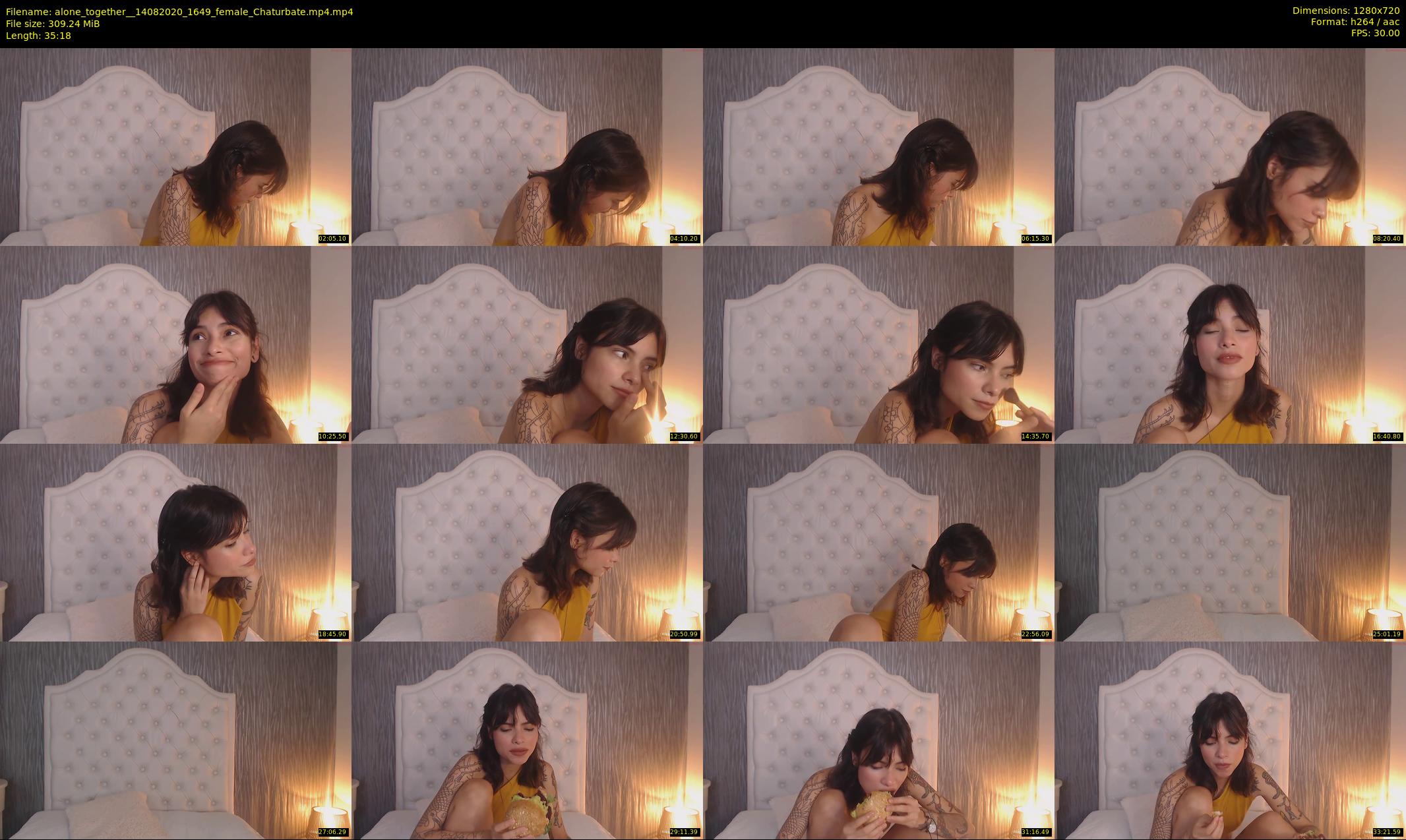 alone_together_ — 36 minute Chaturbate female cam show recording, 720p, Aug 14, 2020
