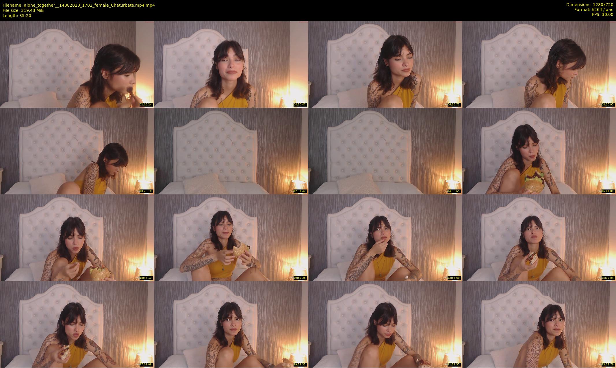 alone_together_ — 36 minute Chaturbate female cam show recording, 720p, Aug 14, 2020