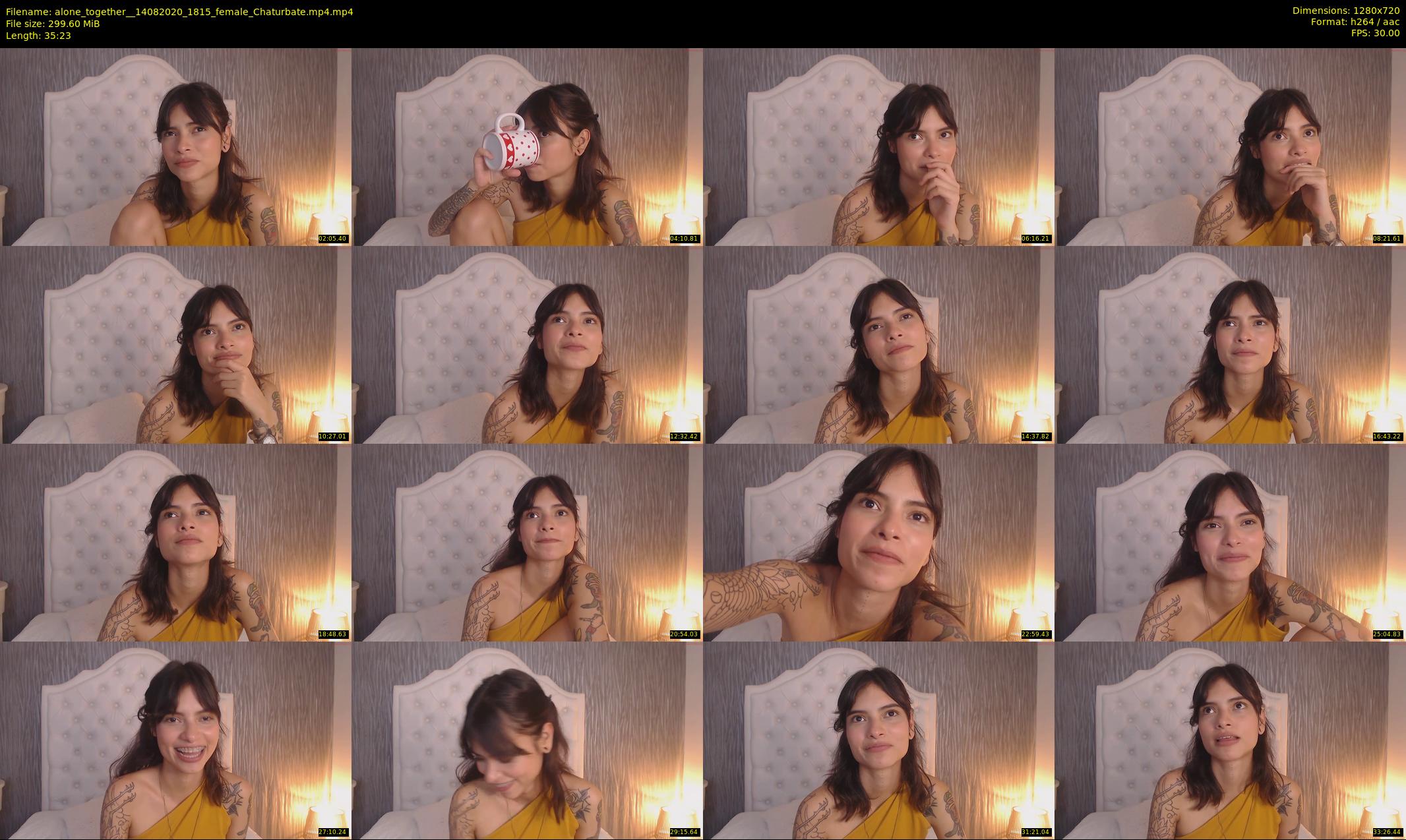 alone_together_ — 36 minute Chaturbate female cam show recording, 720p, Aug 14, 2020