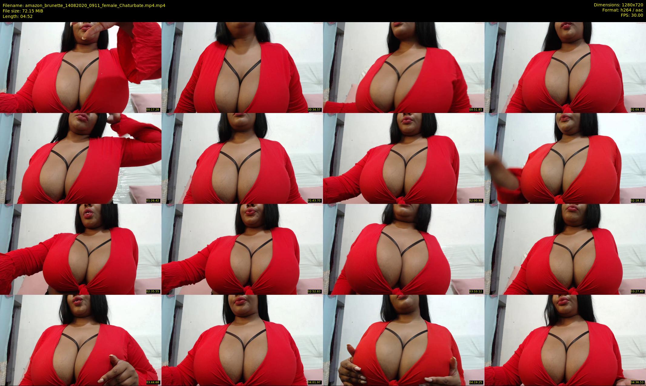 amazon_brunette — 5 minute Chaturbate female cam show recording, 720p, Aug 14, 2020