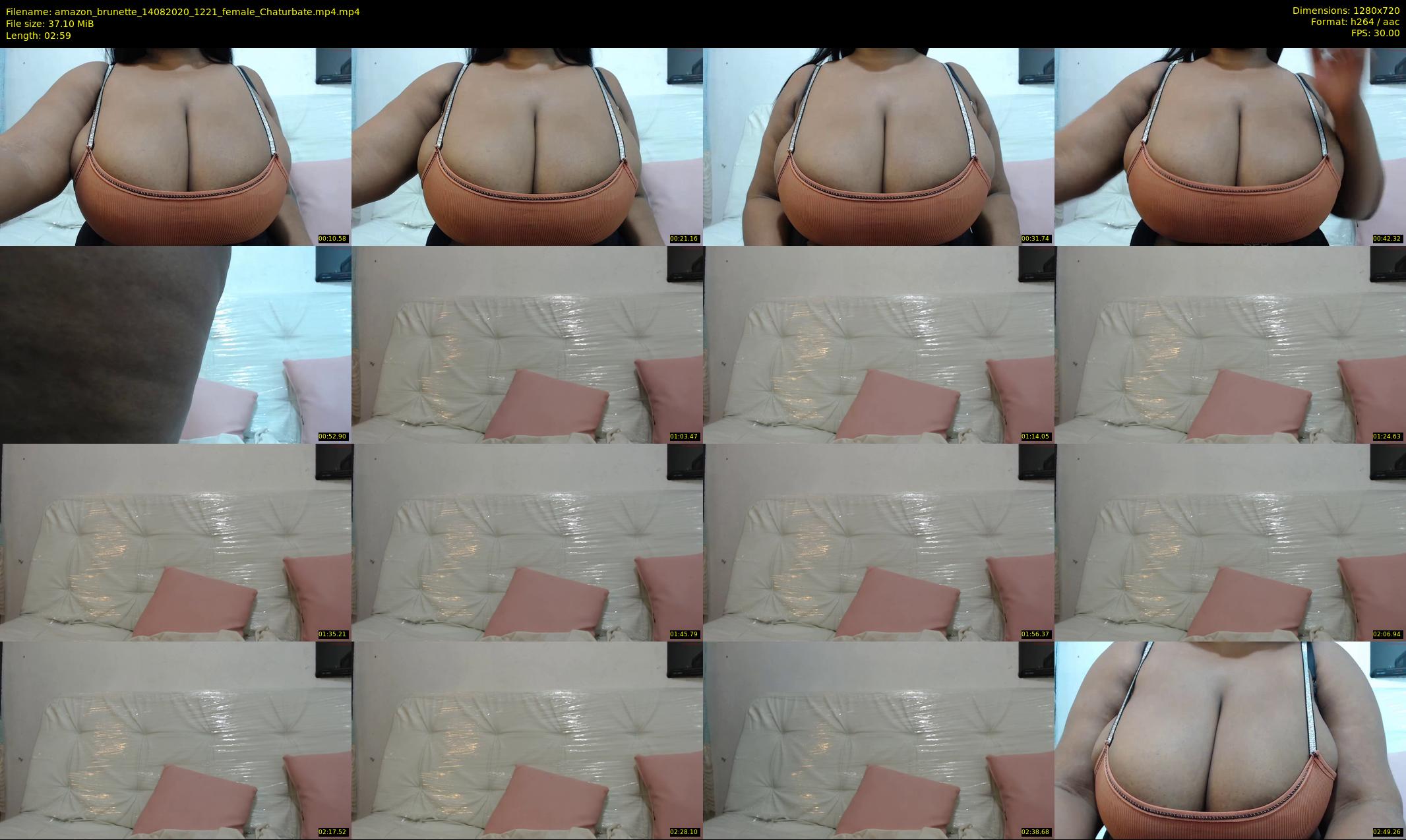 amazon_brunette — 3 minute Chaturbate female cam show recording, 720p, Aug 14, 2020