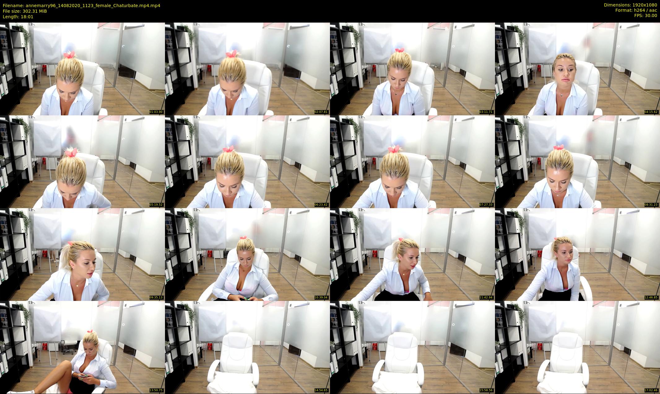 annemarry96 — 19 minute Chaturbate female cam show recording, 1080p, Aug 14, 2020