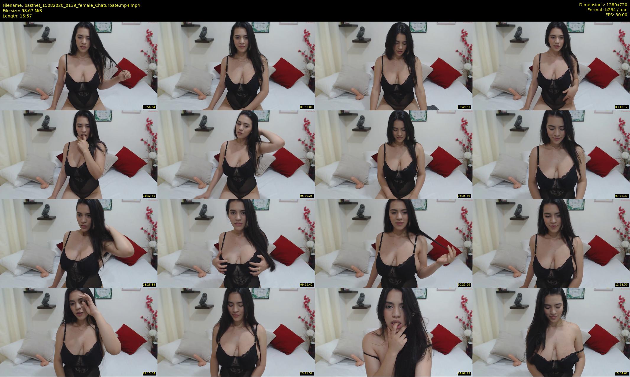 basthet — 16 minute Chaturbate female cam show recording, 720p, Aug 15, 2020