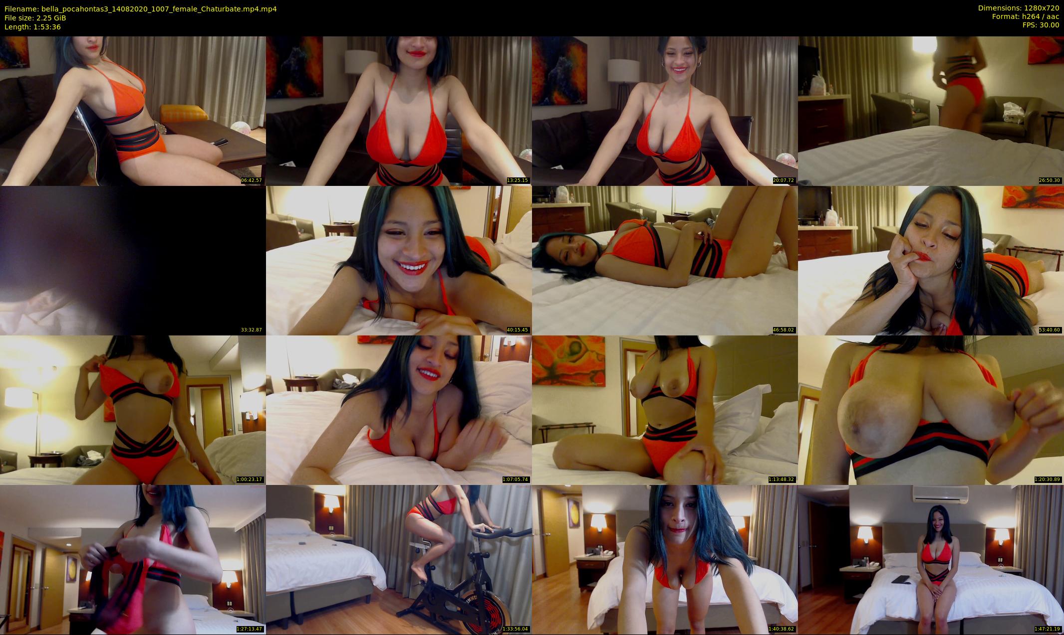 bella_pocahontas3 — 114 minute Chaturbate female cam show recording, 720p, Aug 14, 2020