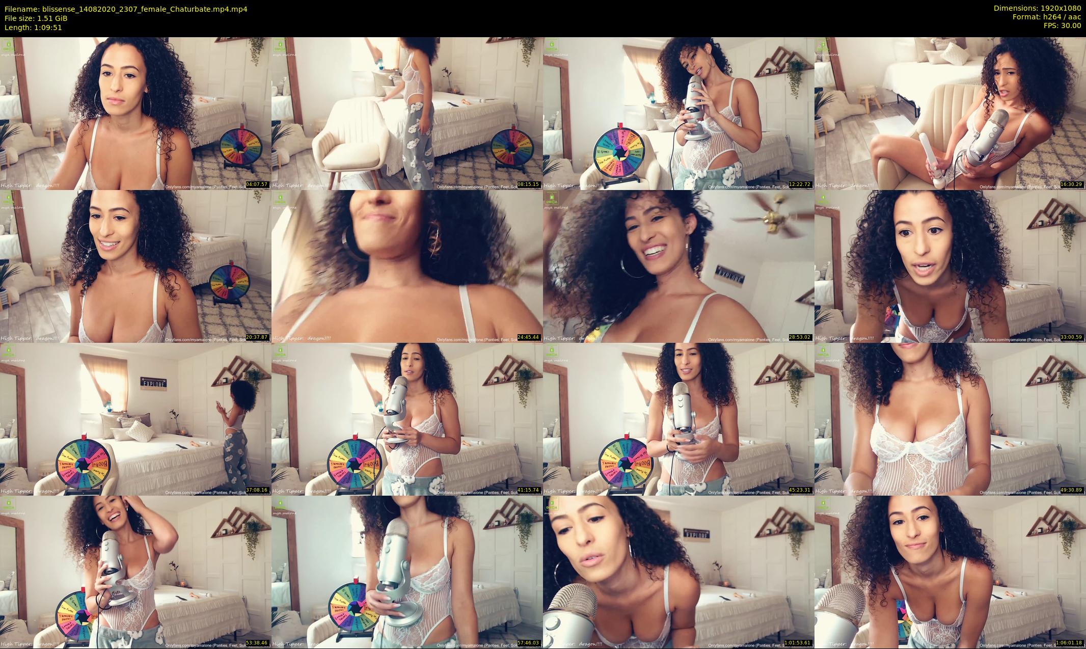 blissense — 70 minute Chaturbate female cam show recording, 1080p, Aug 14, 2020
