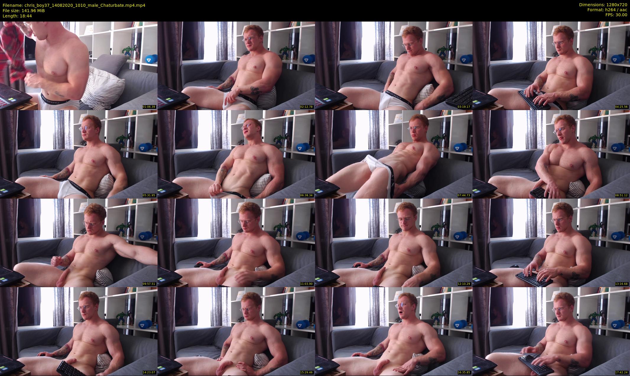 chris_boy37 — 19 minute Chaturbate male cam show recording, 720p, Aug 14, 2020
