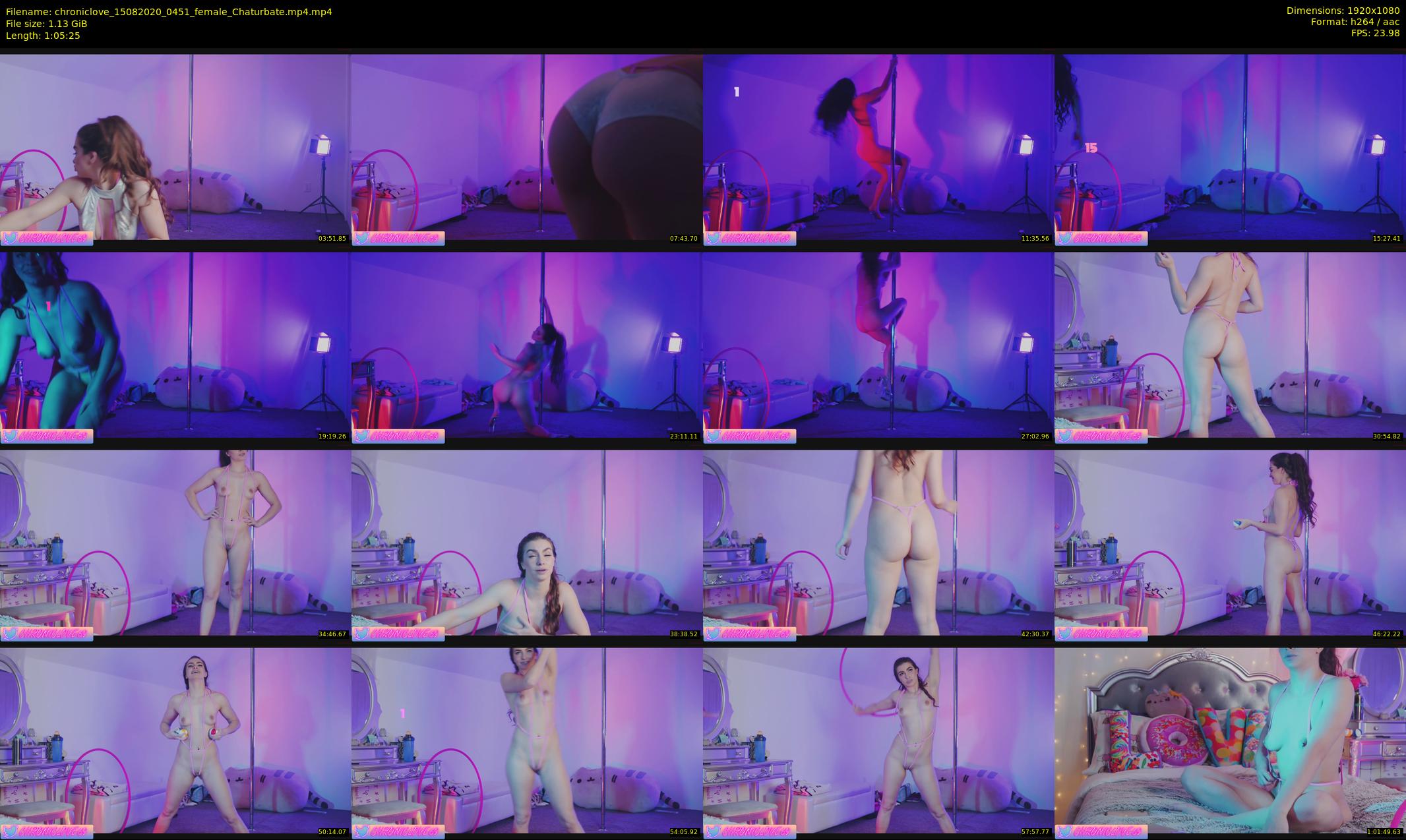 chroniclove — 66 minute Chaturbate female cam show recording, 1080p, Aug 15, 2020