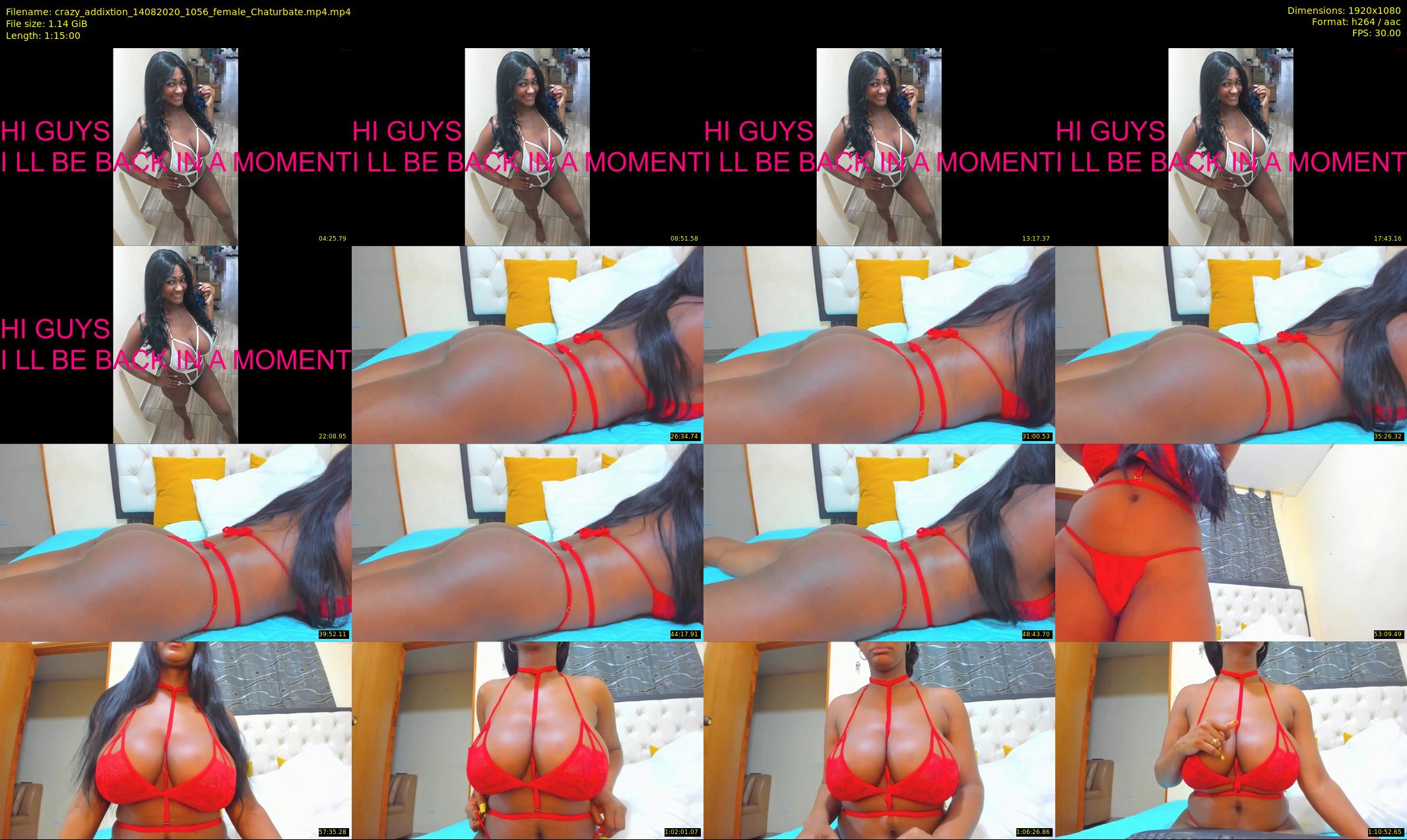 crazy_addixtion — 75 minute Chaturbate female cam show recording, 1080p, Aug 14, 2020