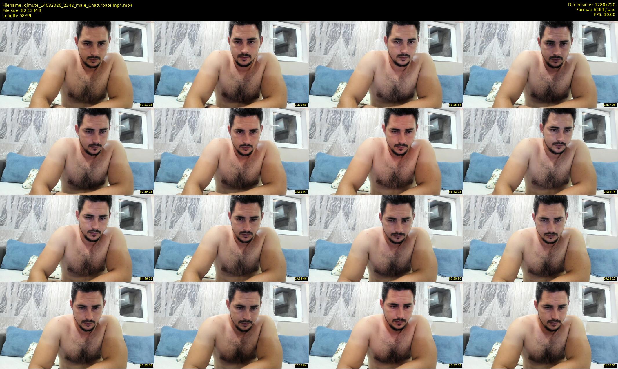 djmute — 9 minute Chaturbate male cam show recording, 720p, Aug 14, 2020