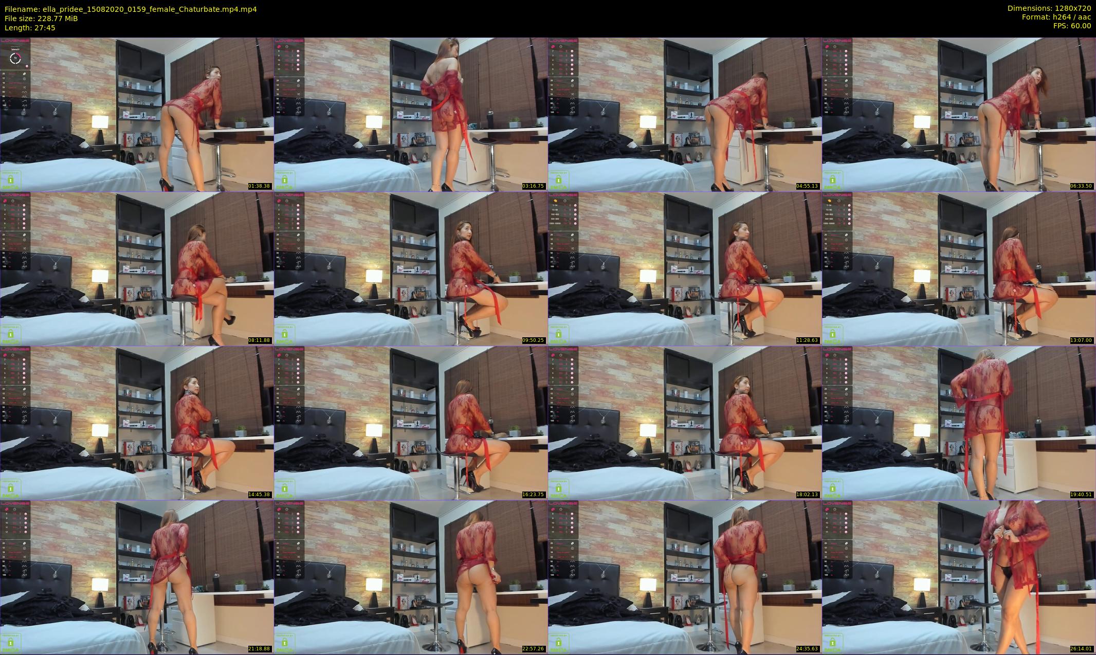 ella_pridee — 28 minute Chaturbate female cam show recording, 720p, Aug 15, 2020