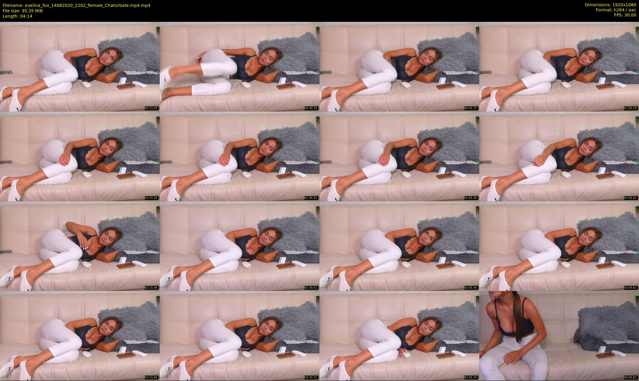 evelina_fox — 5 minute Chaturbate female cam show recording, 1080p, Aug 14, 2020