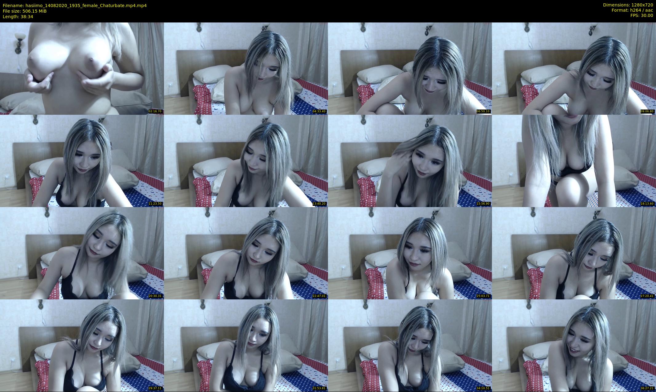 hasiimo — 39 minute Chaturbate female cam show recording, 720p, Aug 14, 2020