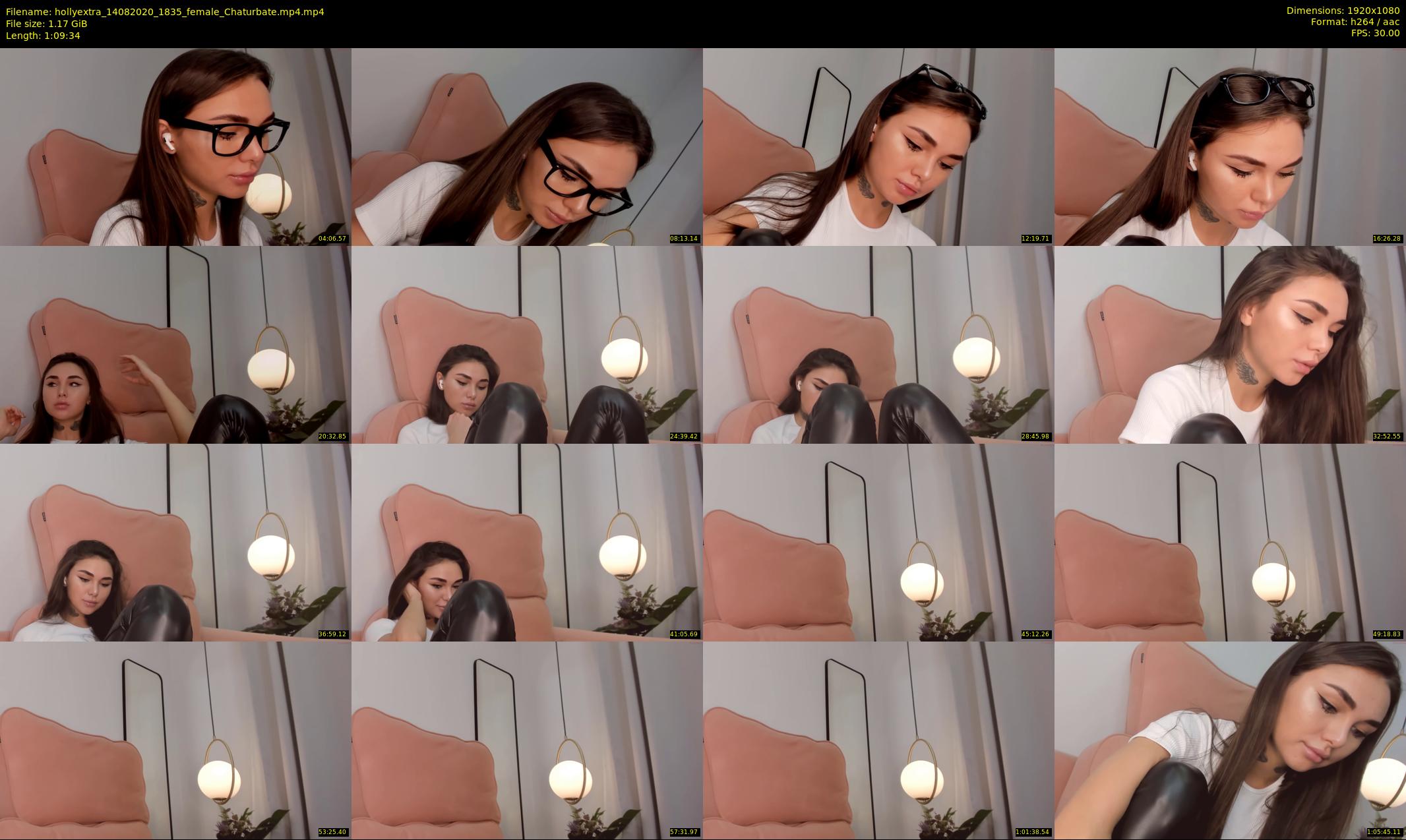 hollyextra — 70 minute Chaturbate female cam show recording, 1080p, Aug 14, 2020