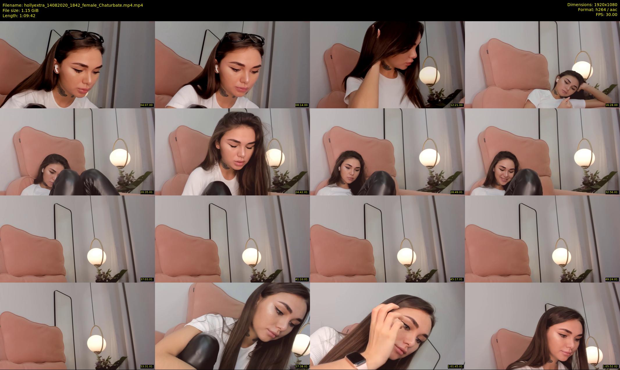hollyextra — 70 minute Chaturbate female cam show recording, 1080p, Aug 14, 2020