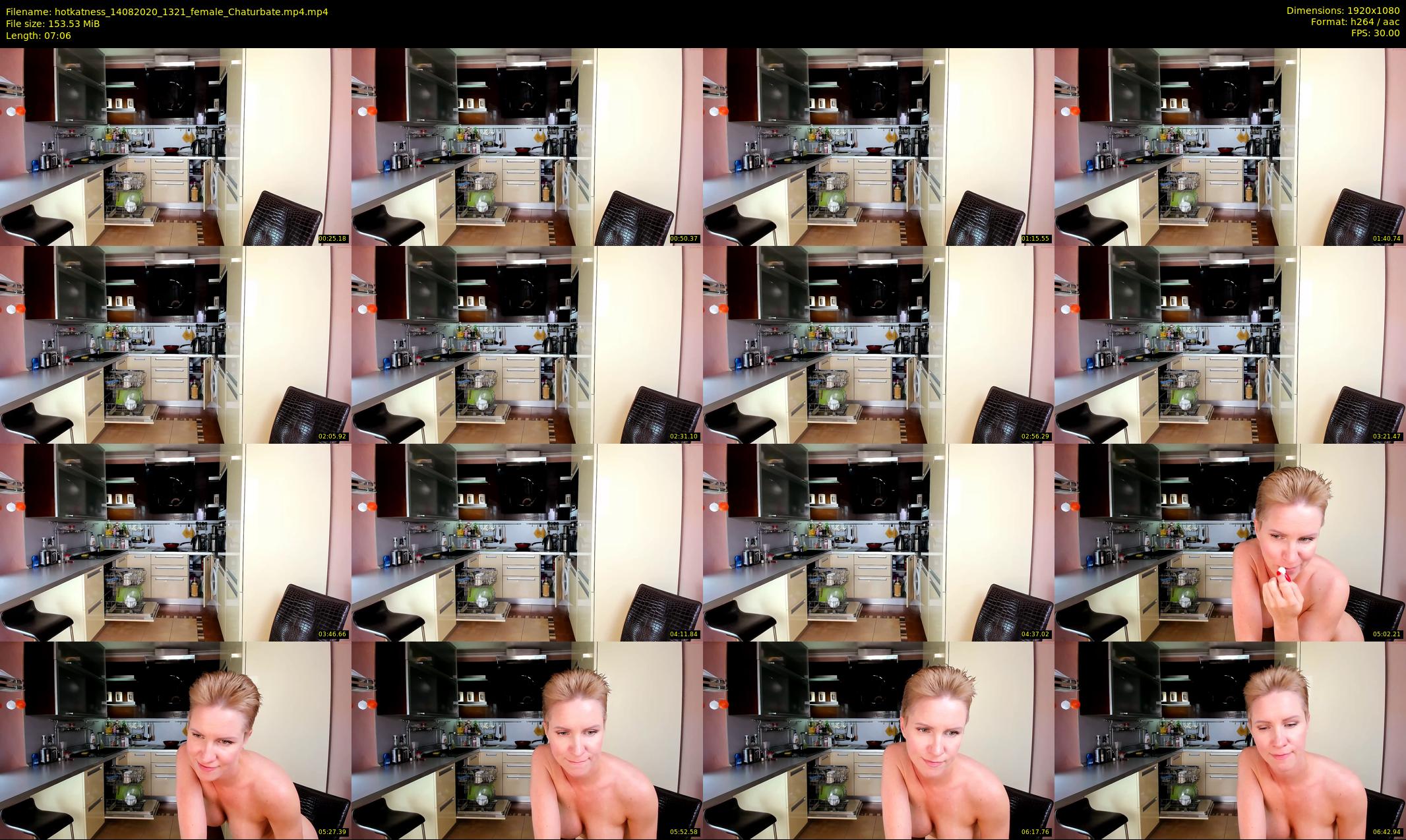 hotkatness — 8 minute Chaturbate female cam show recording, 1080p, Aug 14, 2020