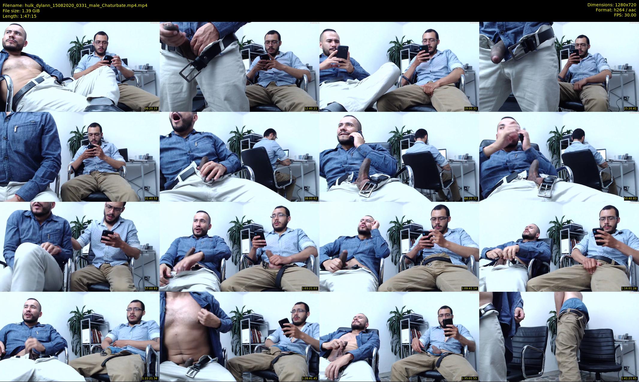 hulk_dylann — 108 minute Chaturbate male cam show recording, 720p, Aug 15, 2020