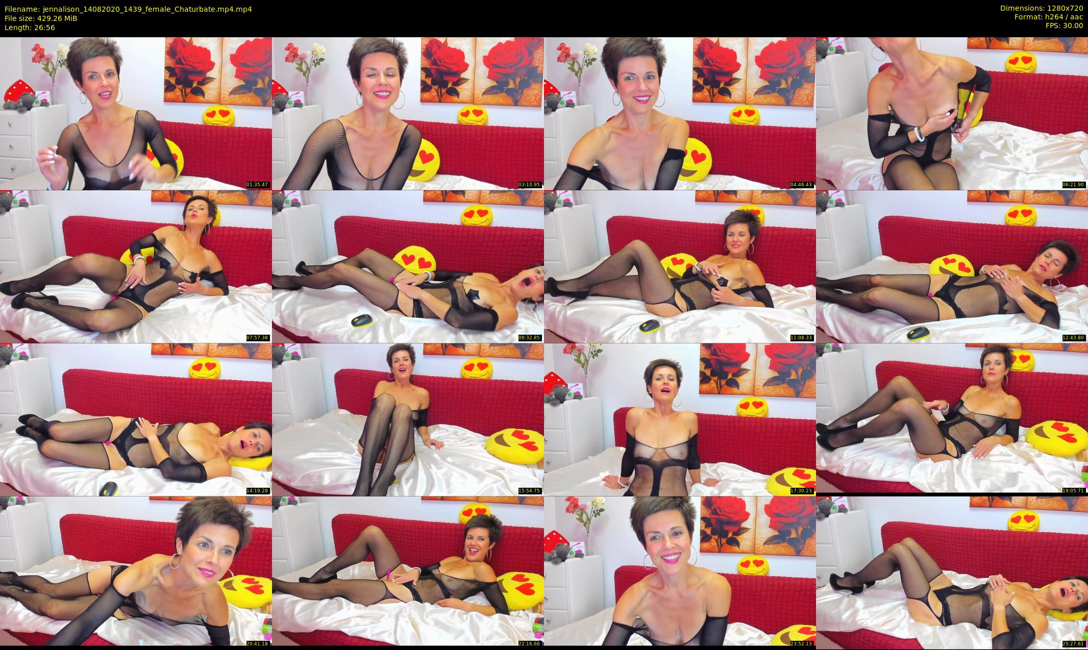 jennalison — 27 minute Chaturbate female cam show recording, 720p, Aug 14, 2020