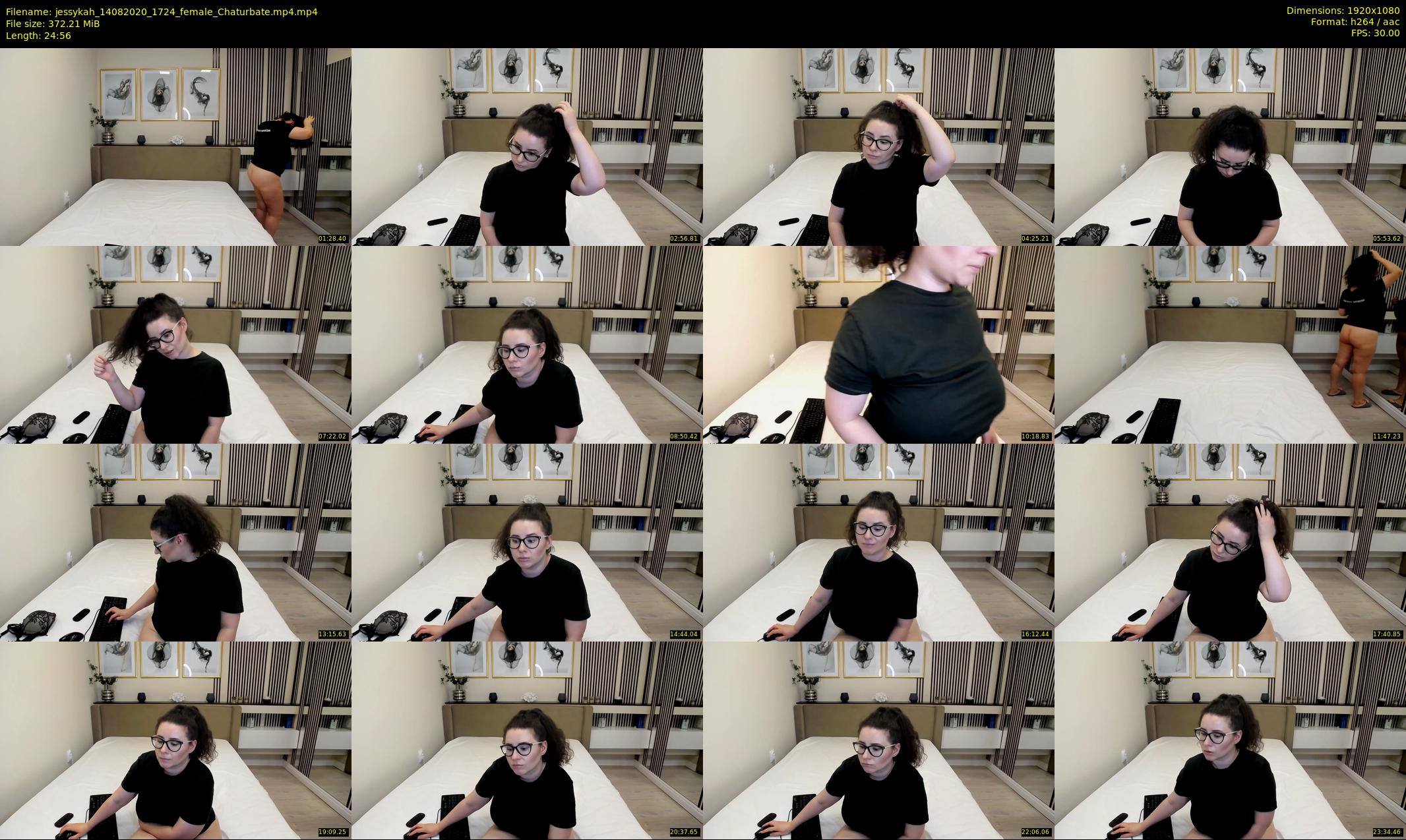 jessykah — 25 minute Chaturbate female cam show recording, 1080p, Aug 14, 2020