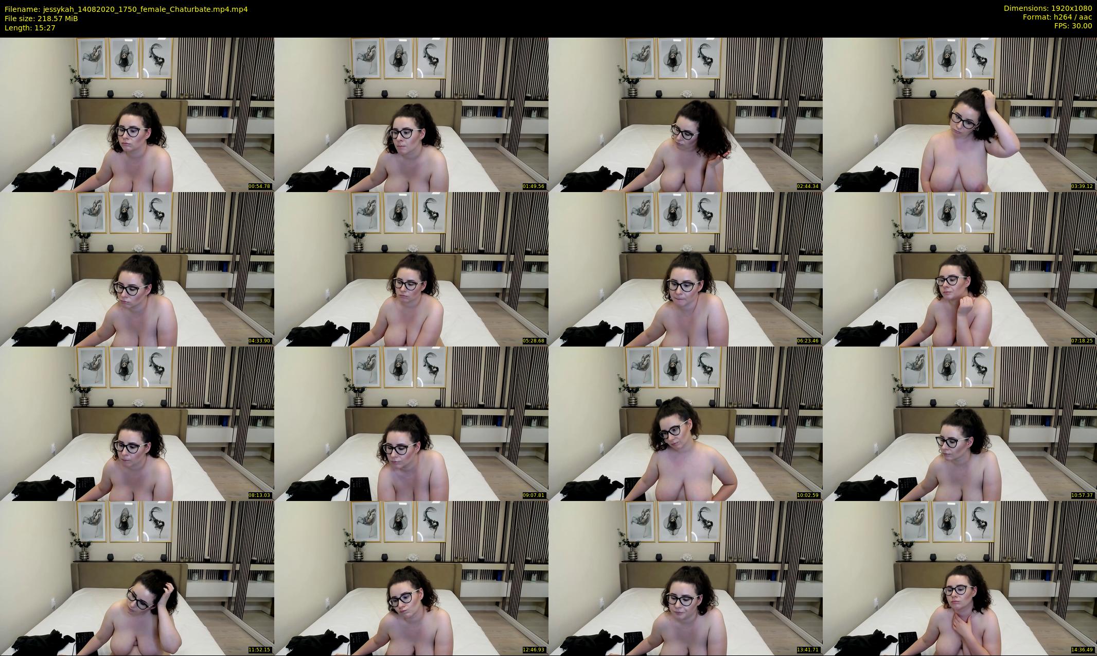 jessykah — 16 minute Chaturbate female cam show recording, 1080p, Aug 14, 2020