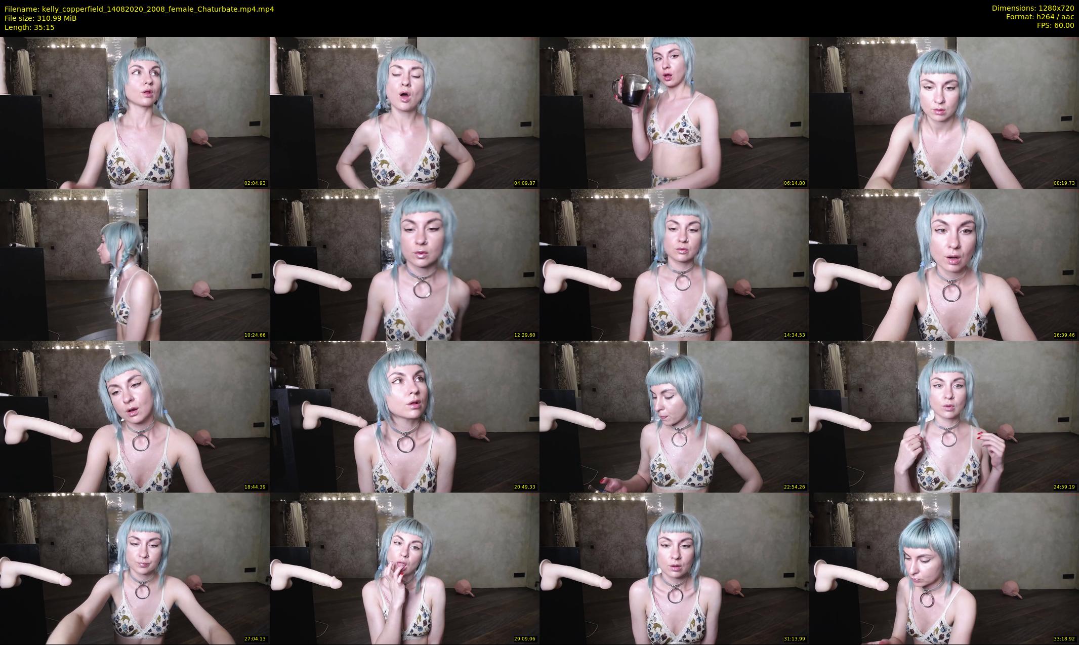 kelly_copperfield — 36 minute Chaturbate female cam show recording, 720p, Aug 14, 2020
