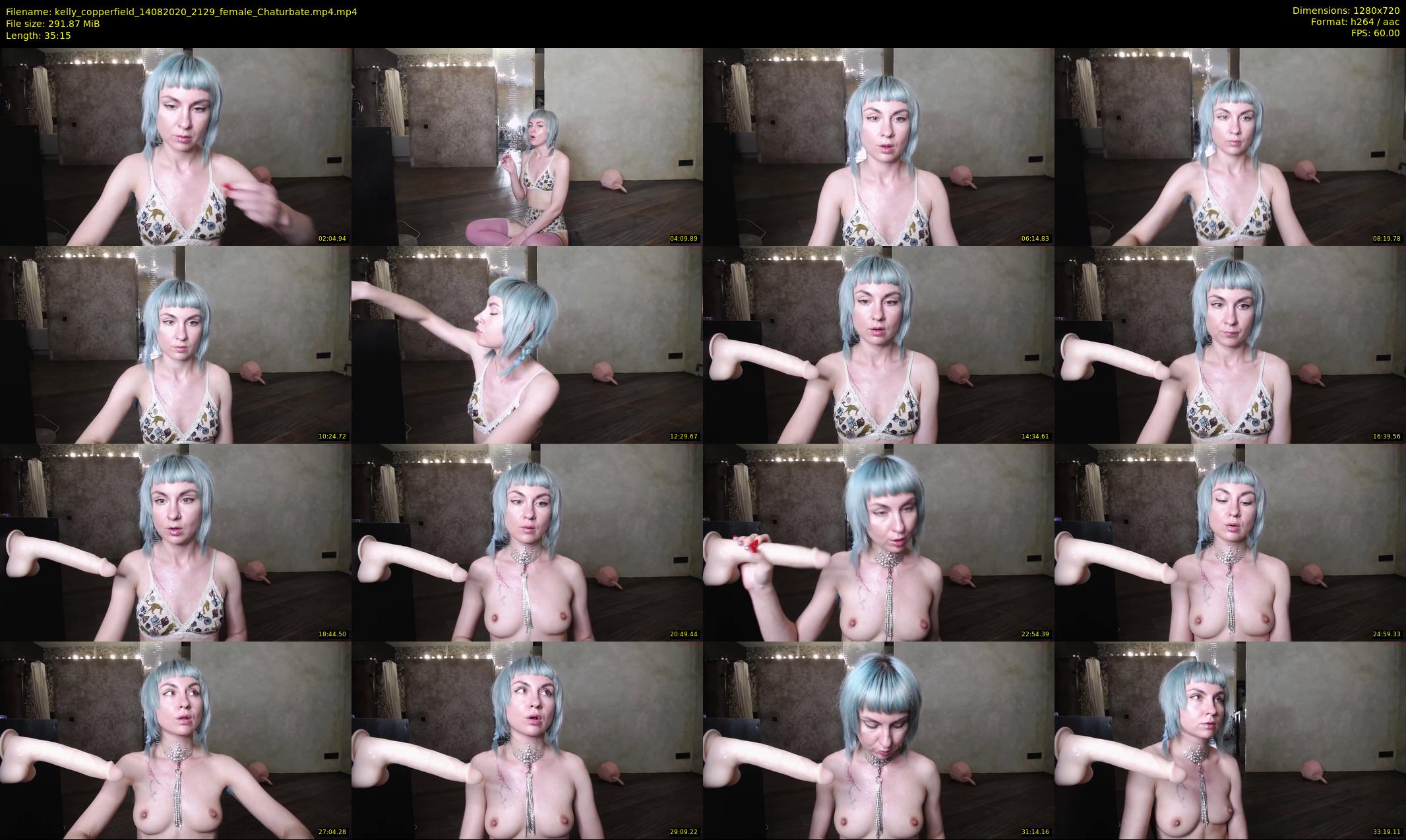kelly_copperfield — 36 minute Chaturbate female cam show recording, 720p, Aug 14, 2020