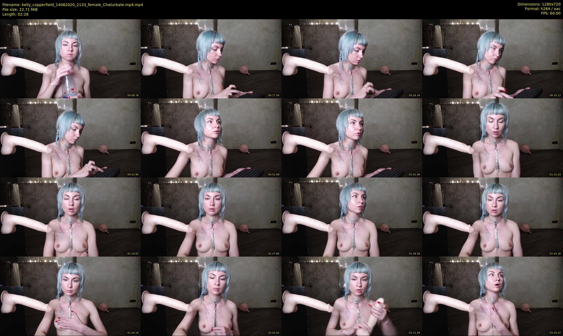 kelly_copperfield — 3 minute Chaturbate female cam show recording, 720p, Aug 14, 2020