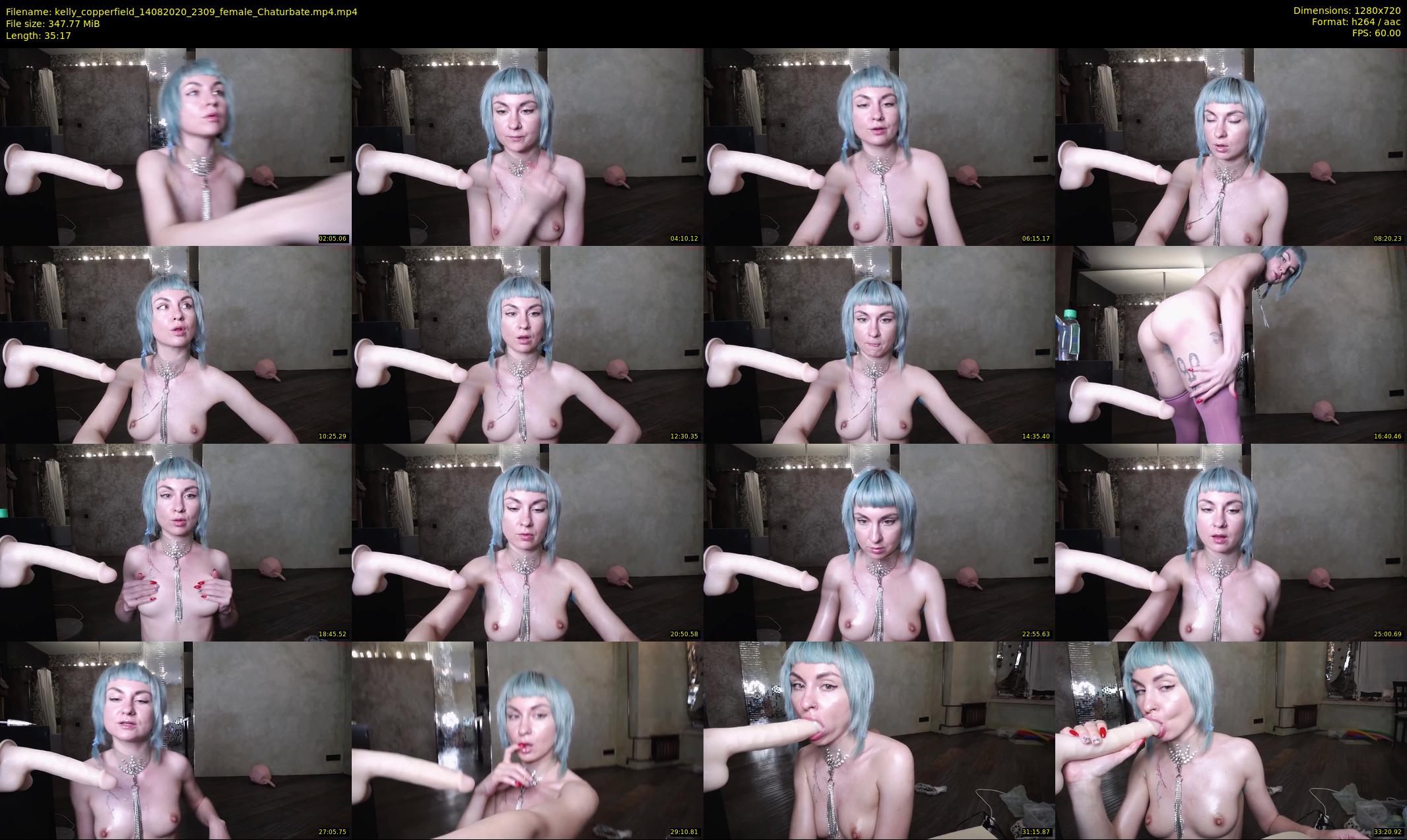kelly_copperfield — 36 minute Chaturbate female cam show recording, 720p, Aug 14, 2020