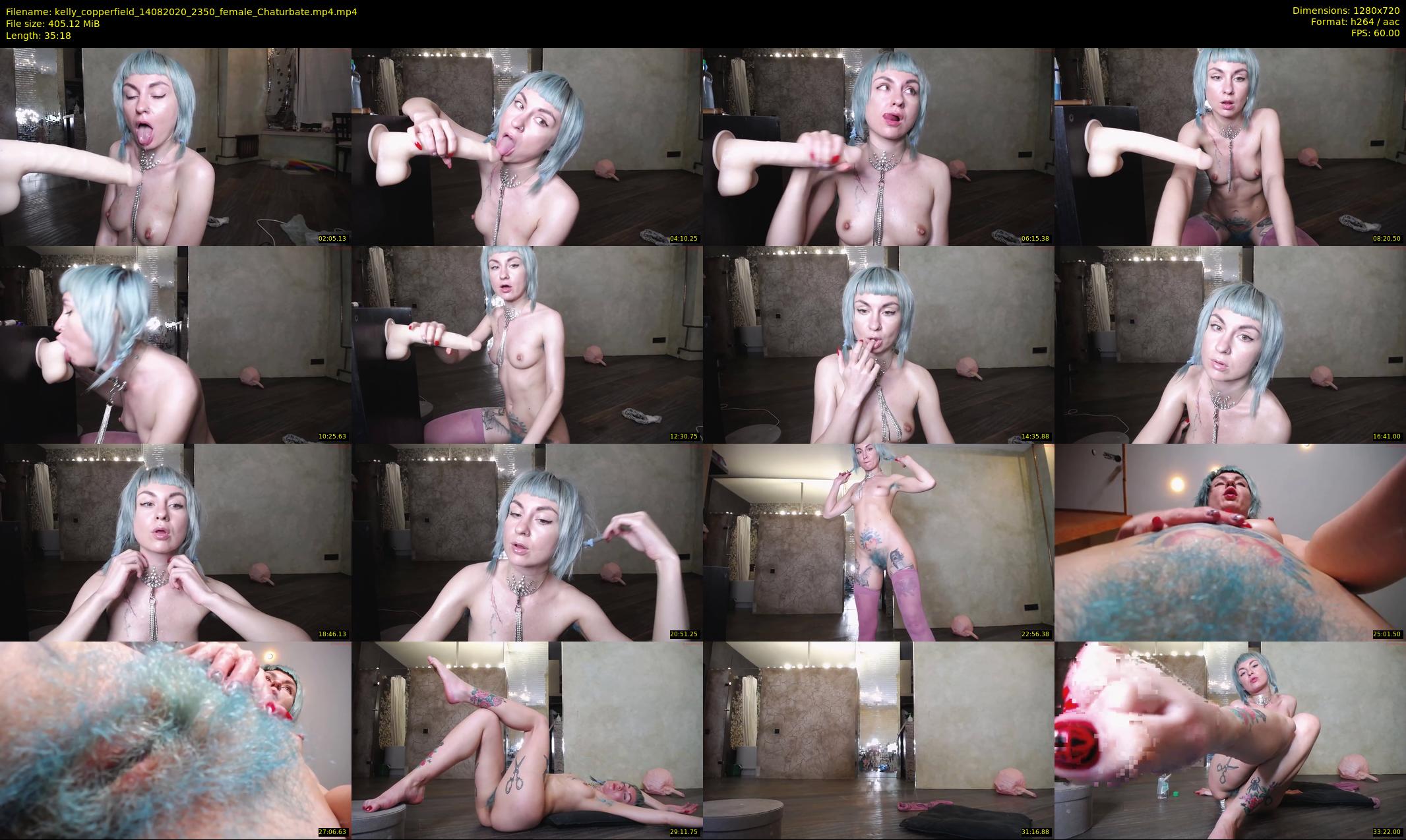 kelly_copperfield — 36 minute Chaturbate female cam show recording, 720p, Aug 14, 2020
