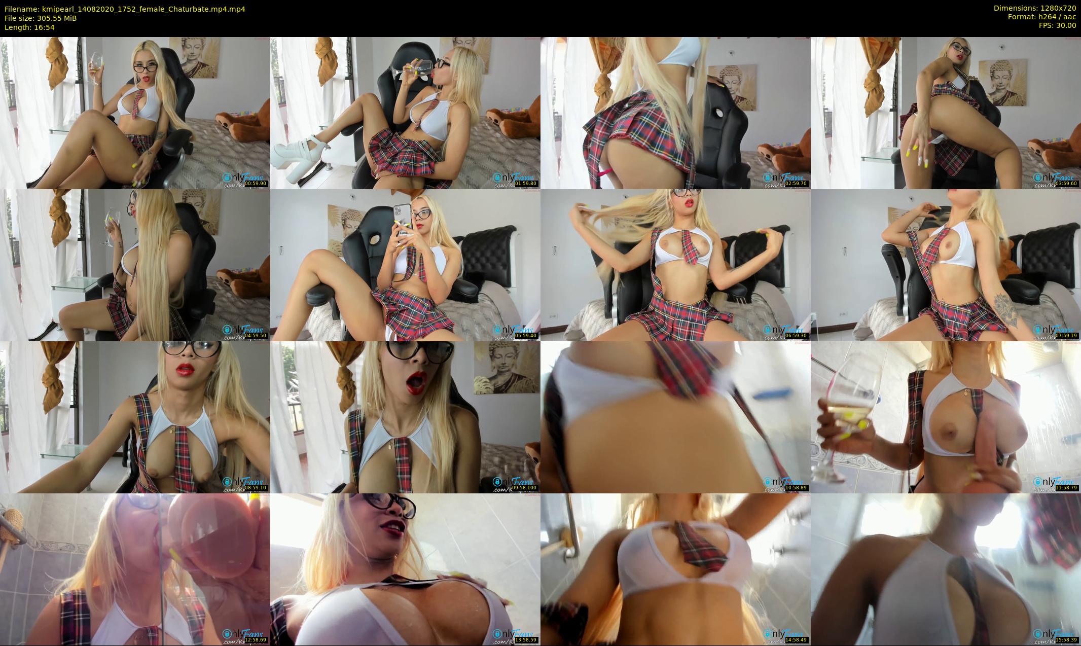 kmipearl — 17 minute Chaturbate female cam show recording, 720p, Aug 14, 2020