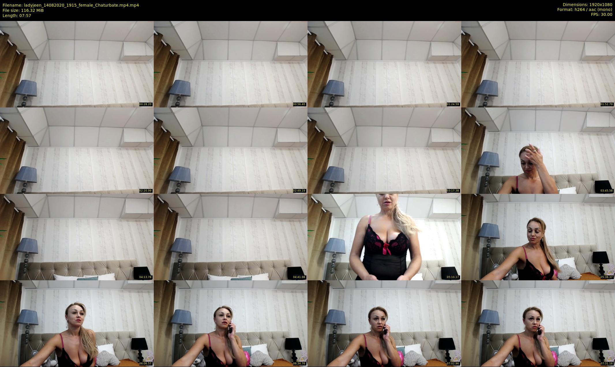 ladyjeen — 8 minute Chaturbate female cam show recording, 1080p, Aug 14, 2020