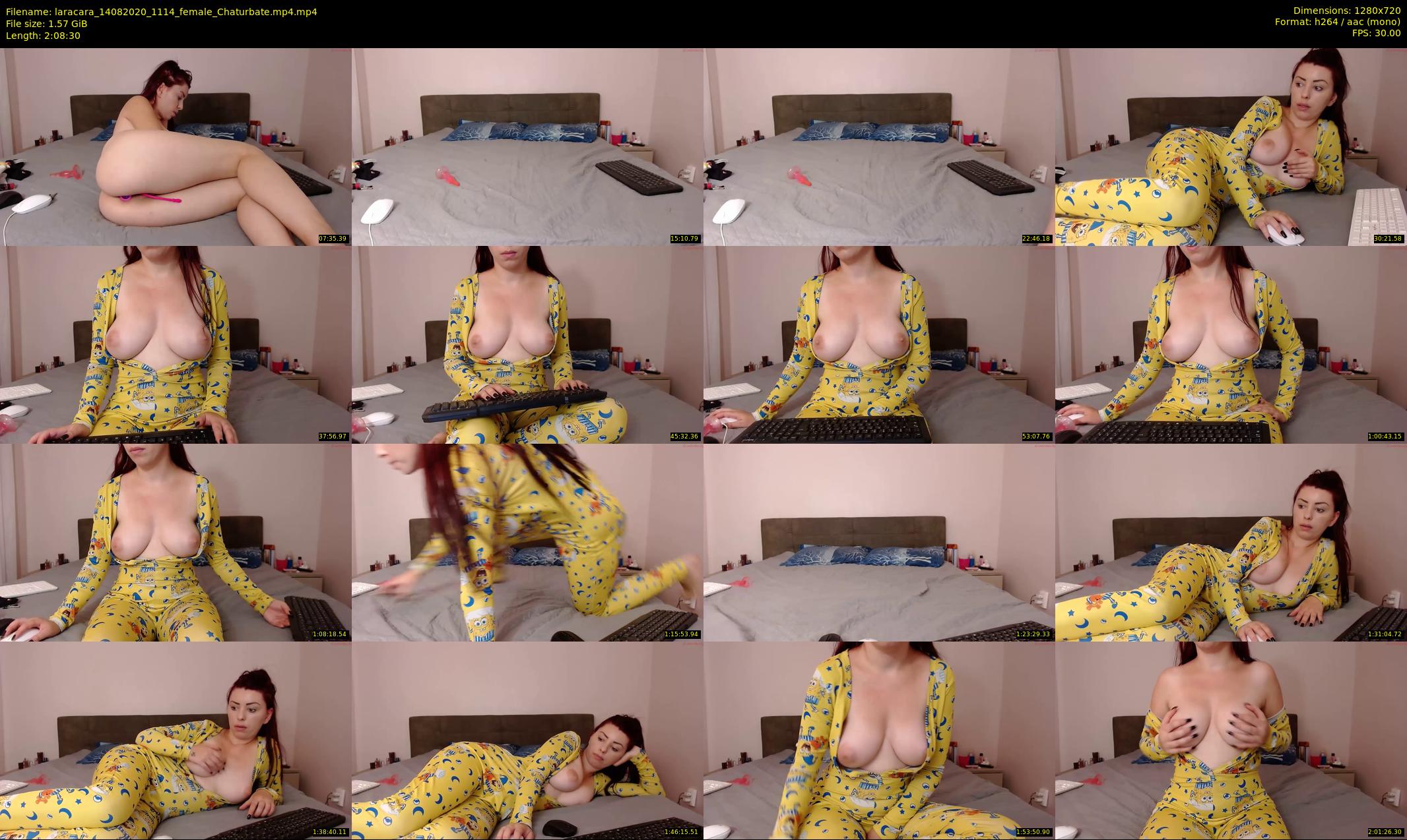 laracara — 129 minute Chaturbate female cam show recording, 720p, Aug 14, 2020