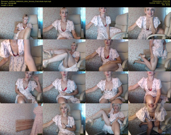 mallinia — 65 minute Chaturbate female cam show recording, 720p, Aug 14, 2020