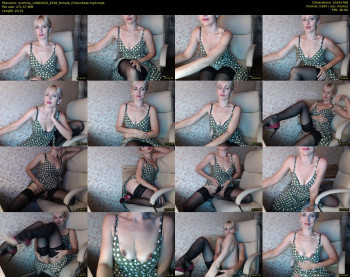 mallinia — 21 minute Chaturbate female cam show recording, 720p, Aug 14, 2020