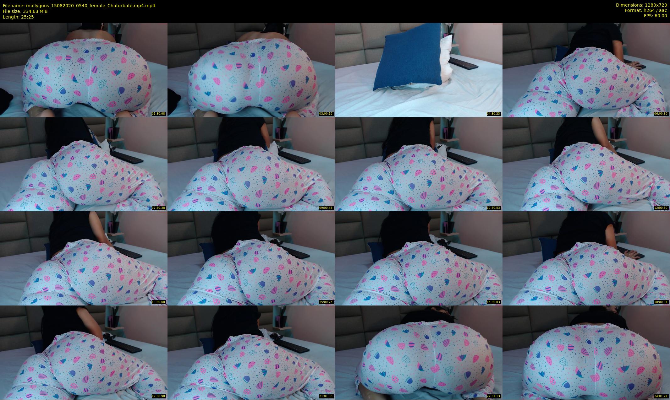 mollyguns — 26 minute Chaturbate female cam show recording, 720p, Aug 15, 2020