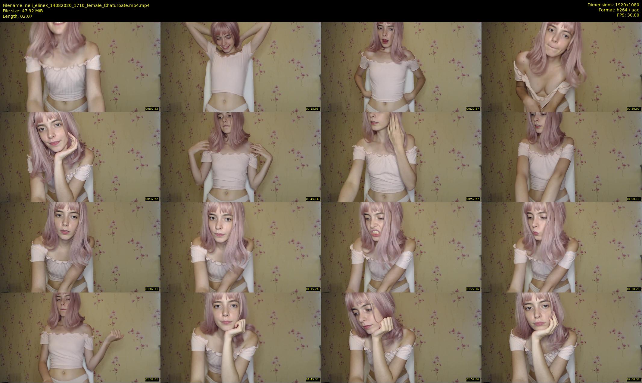 neli_elinek — 3 minute Chaturbate female cam show recording, 1080p, Aug 14, 2020