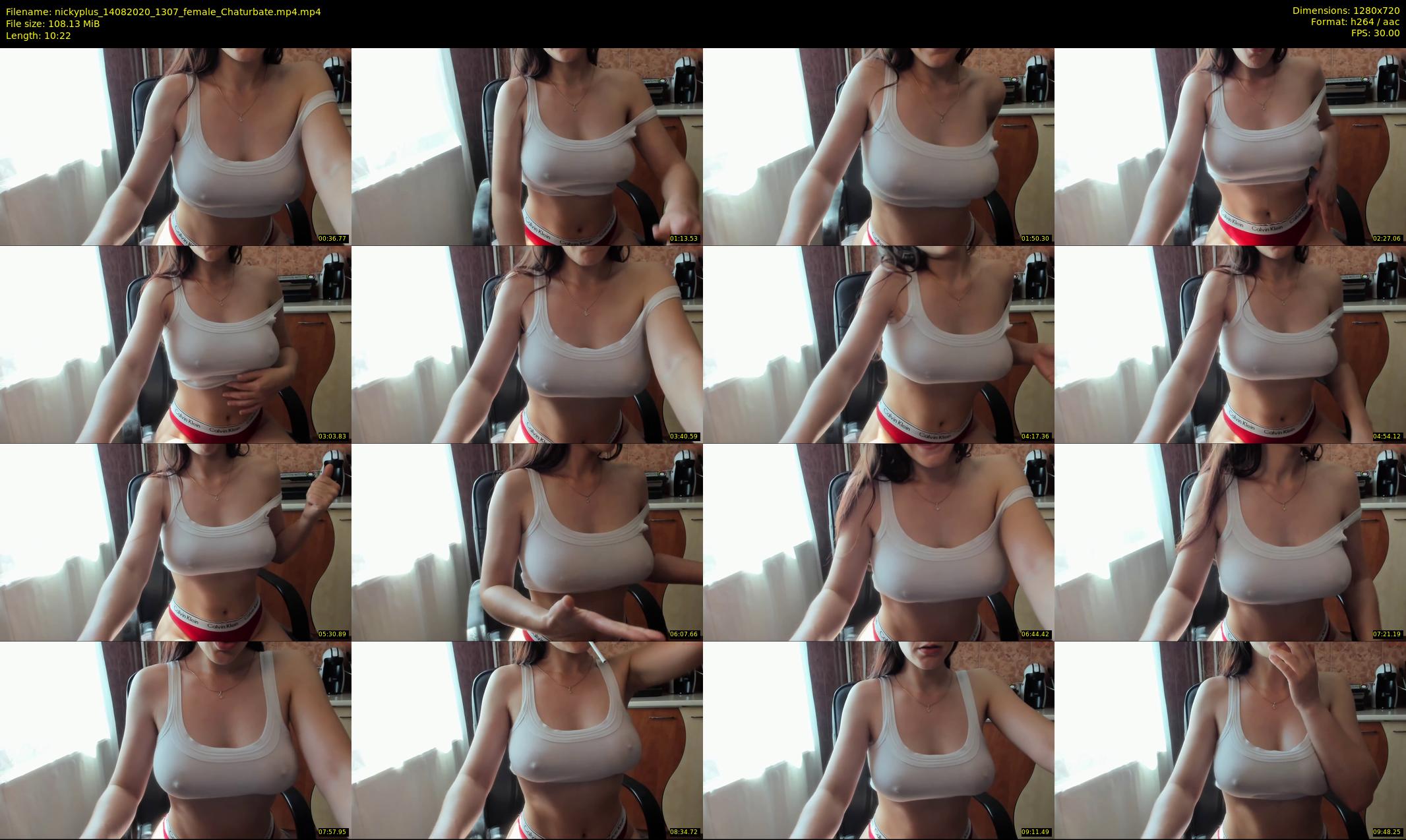 nickyplus — 11 minute Chaturbate couple cam show recording, 720p, Aug 14, 2020