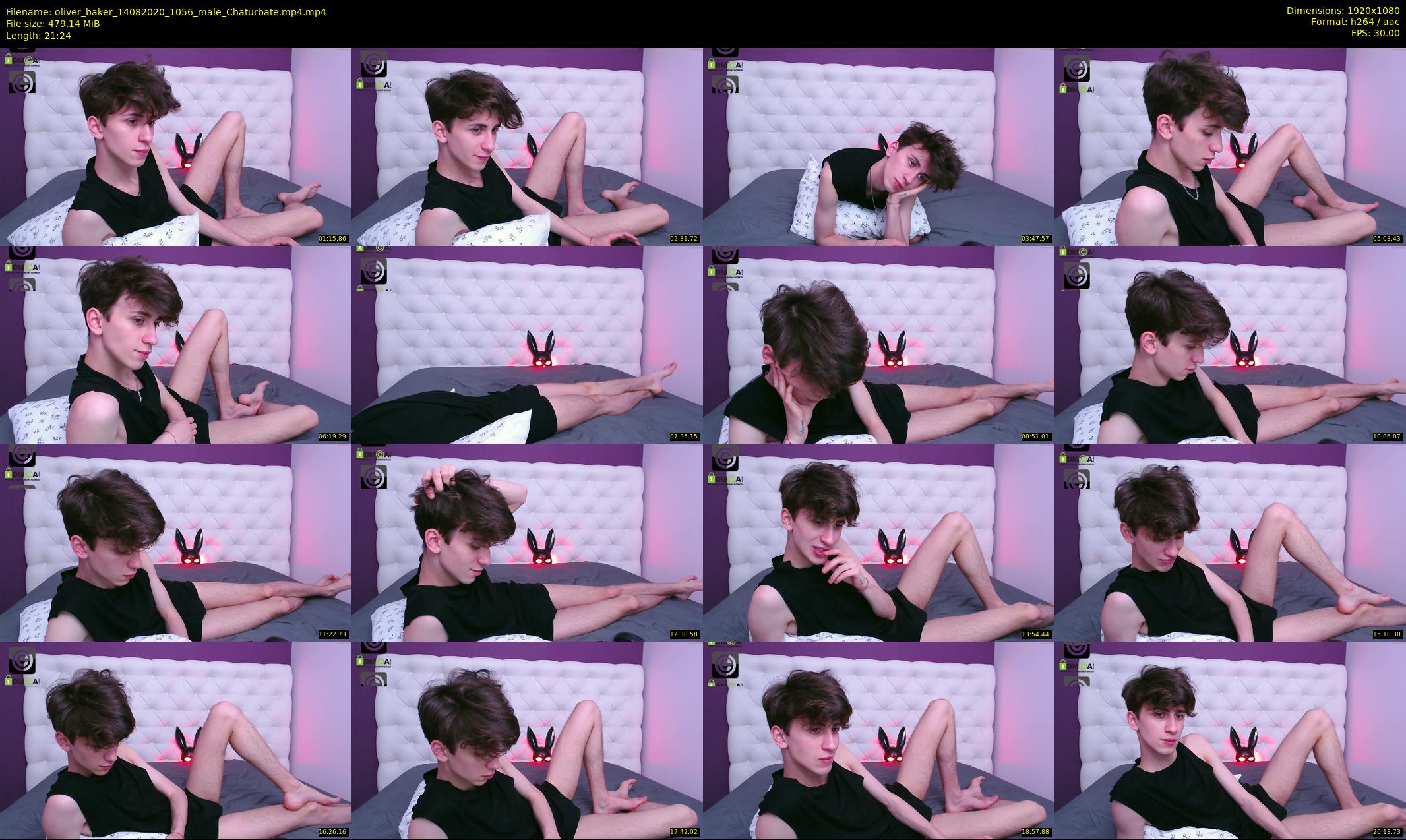 oliver_baker — 22 minute Chaturbate male cam show recording, 1080p, Aug 14, 2020